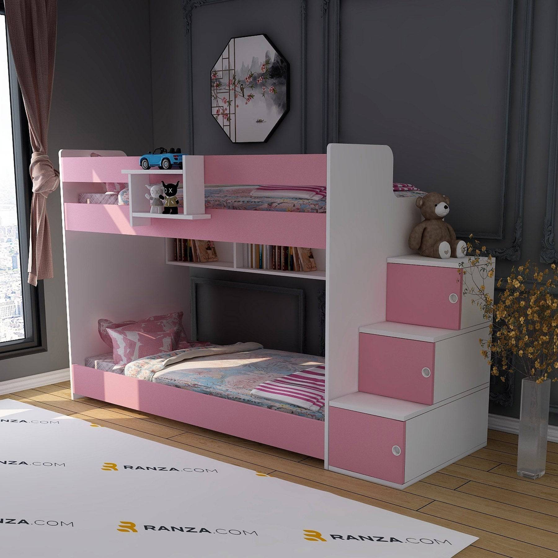 Junior Pela Ranza Modelleri, Pembe Renk, 2'Lİ Ranza Modelleri