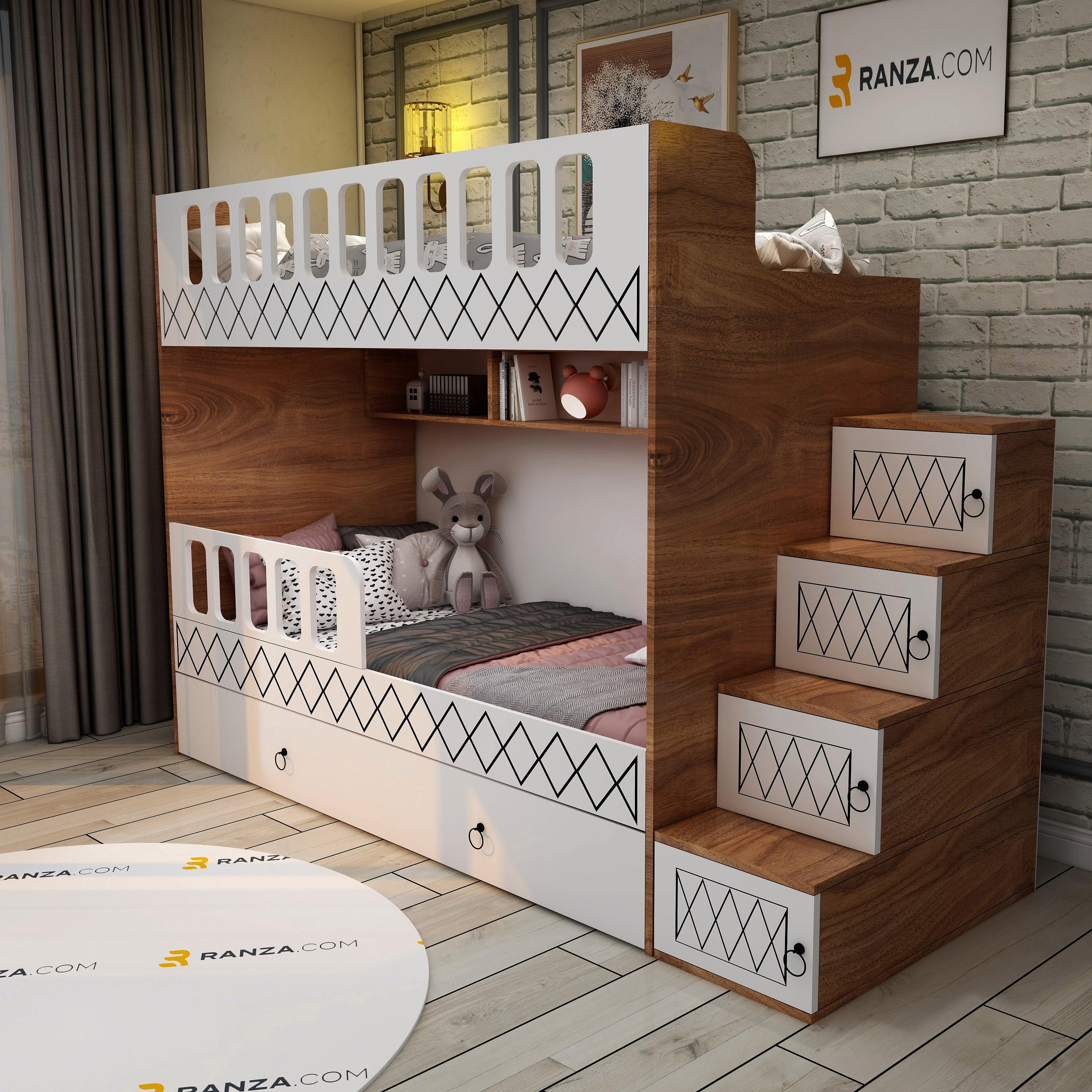 Ays Yavrulu Ranza Modelleri, Ahşap - Beyaz Renk, CNC İşlemeli