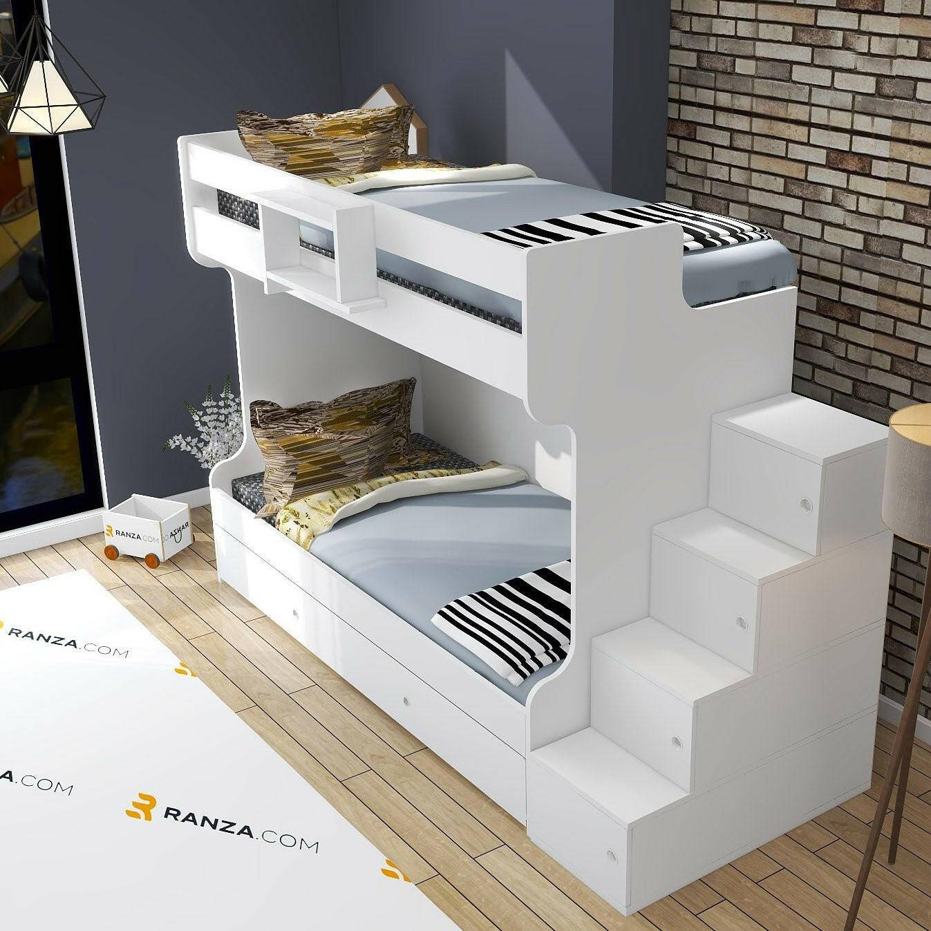 Pela Ranza Modelleri, Beyaz Renk, 3'LÜ Yavrulu Ranza Modelleri