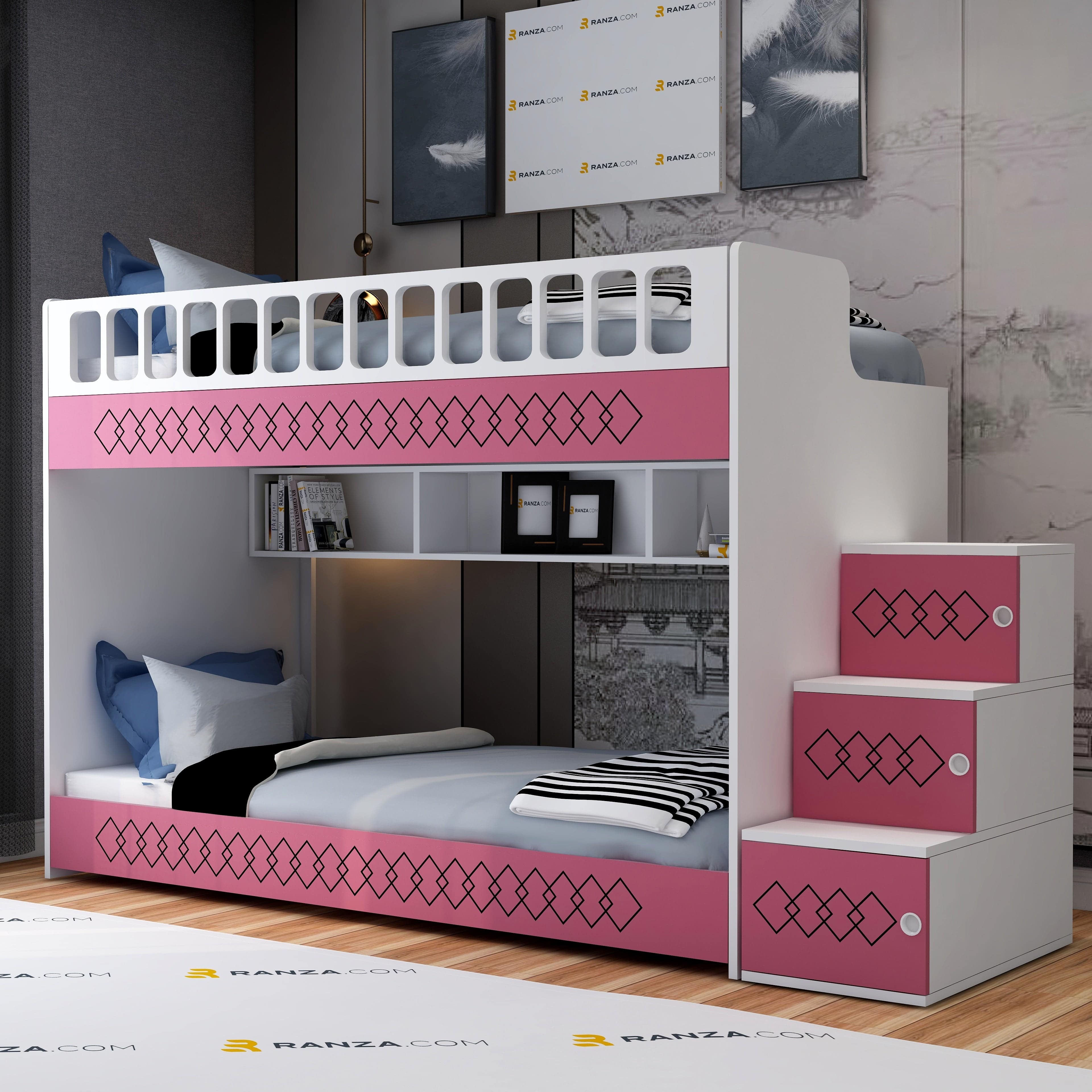 Junior Mona Ranza, MDF Korkuluk, Pembe, 2'Lİ Ranza Modelleri