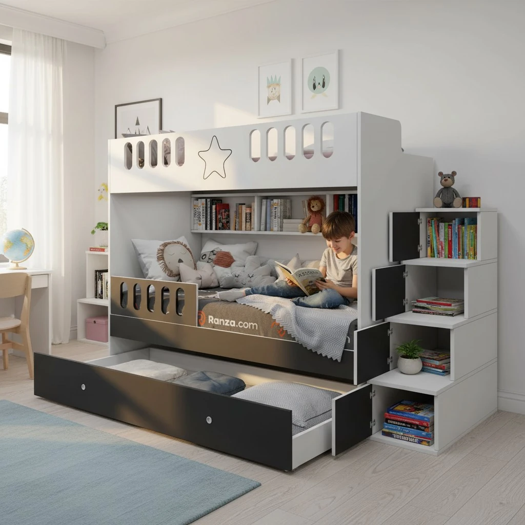 Astra Yavrulu Ranza Modelleri, Antrasit - Beyaz