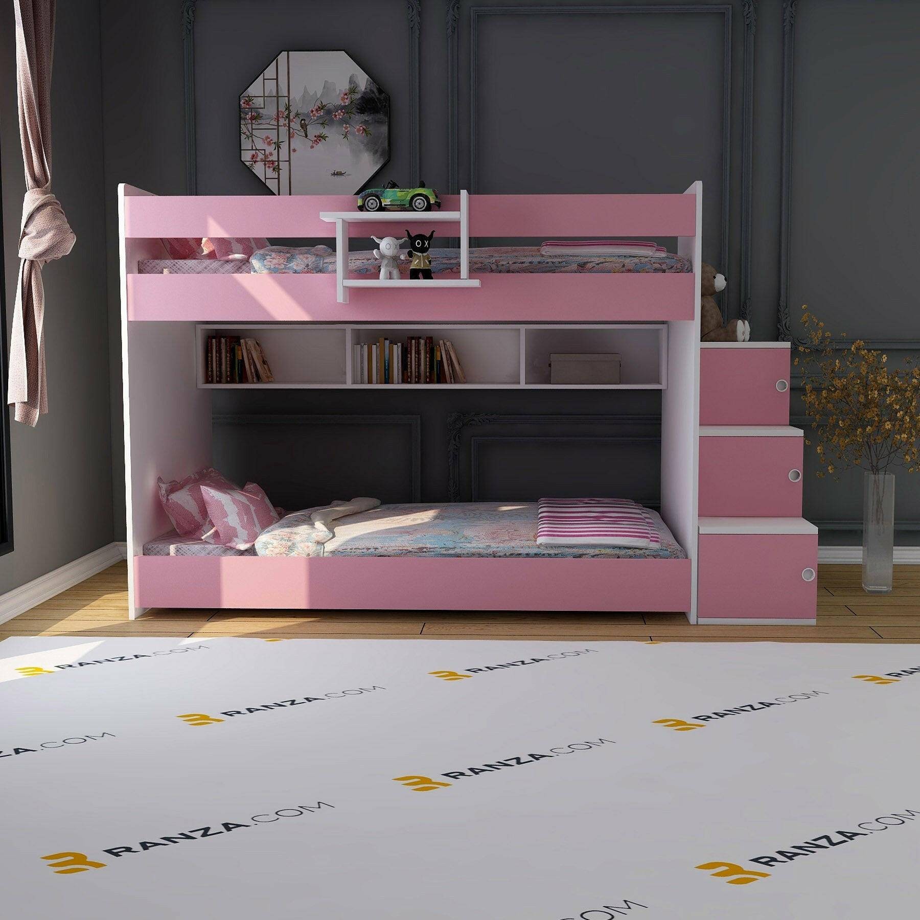 Junior Pela Ranza Modelleri, Pembe Renk, 2'Lİ Ranza Modelleri