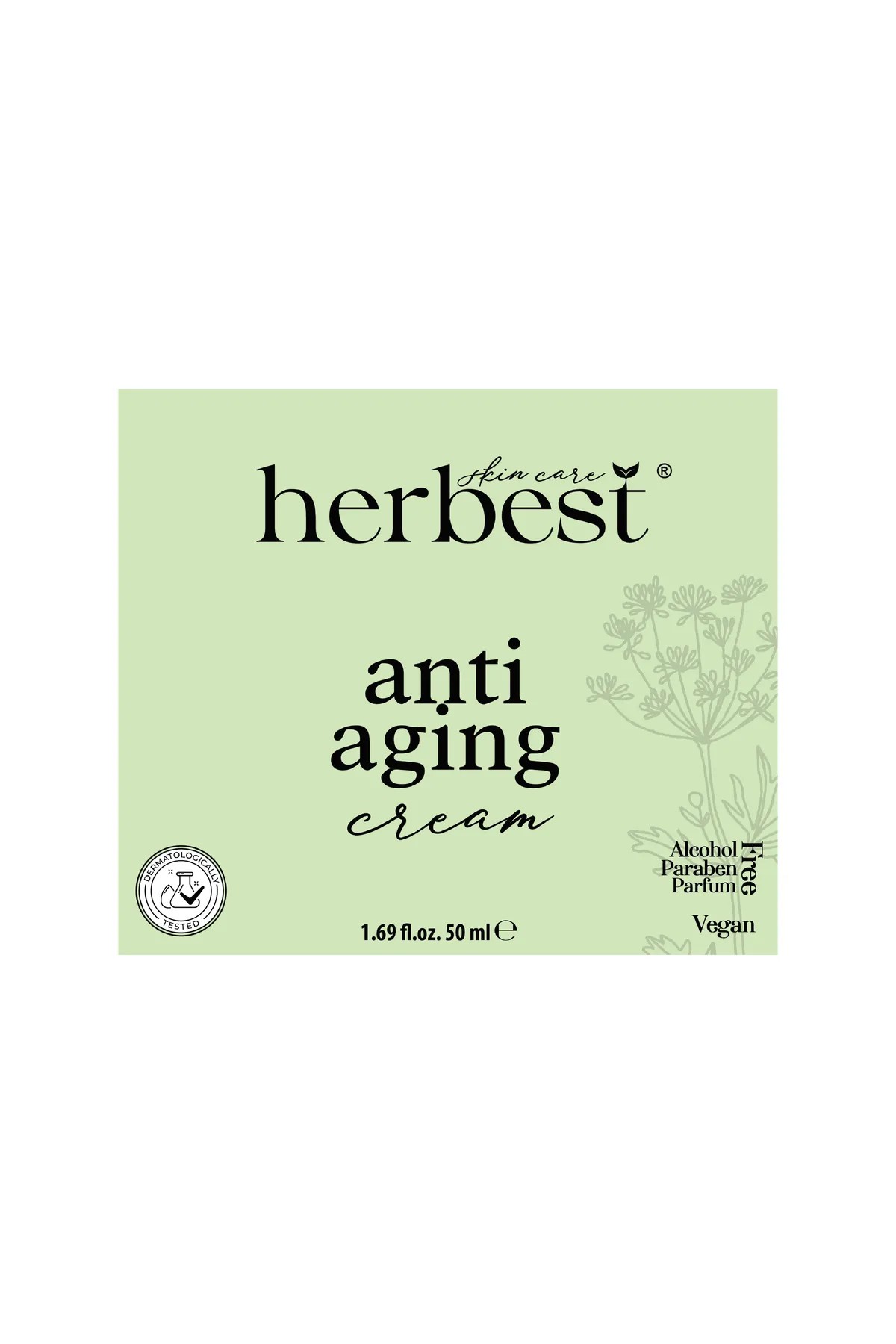 Herbest Skin Care Anti aging Yüz Kremi ( Yaşlanma Karşıtı Bakım Kremi ) 50 ml.