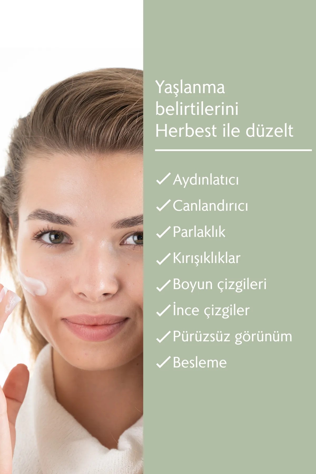 Herbest Skin Care Anti aging Yüz Kremi ( Yaşlanma Karşıtı Bakım Kremi ) 50 ml.