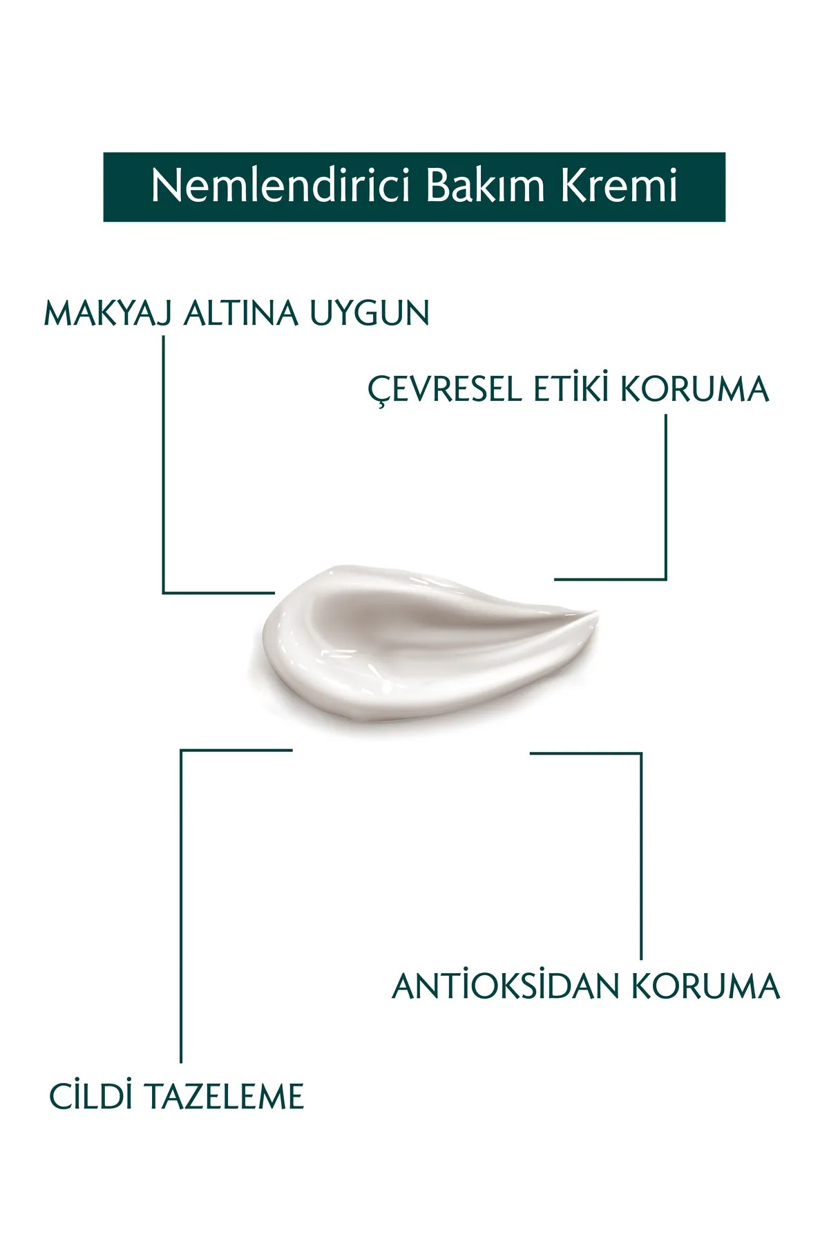 Herbest Nemlendirici Krem 50 ml. ( Nemlendirici Bakım Kremi / Moisturizing Care Cream ) Vegan