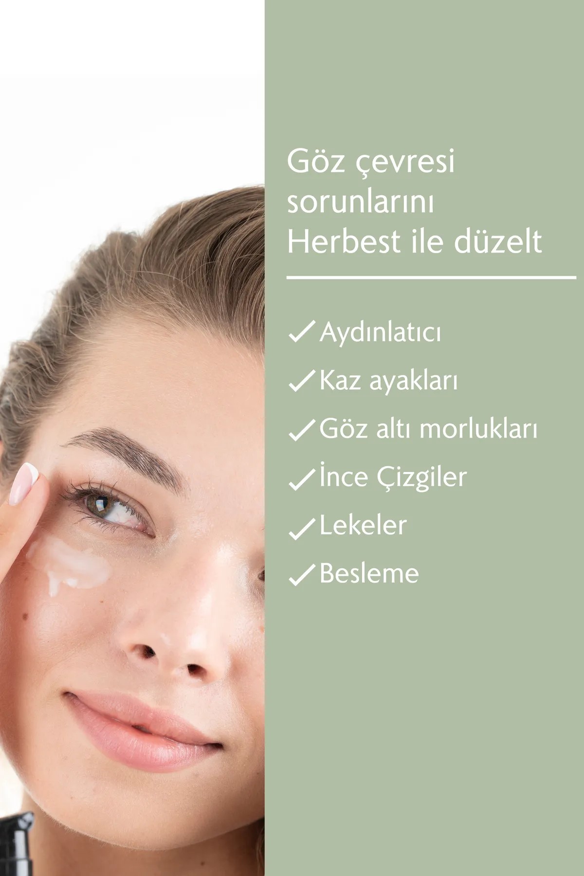 Herbest Skin Care Eye Cream ( Göz Kremi) 30 ml