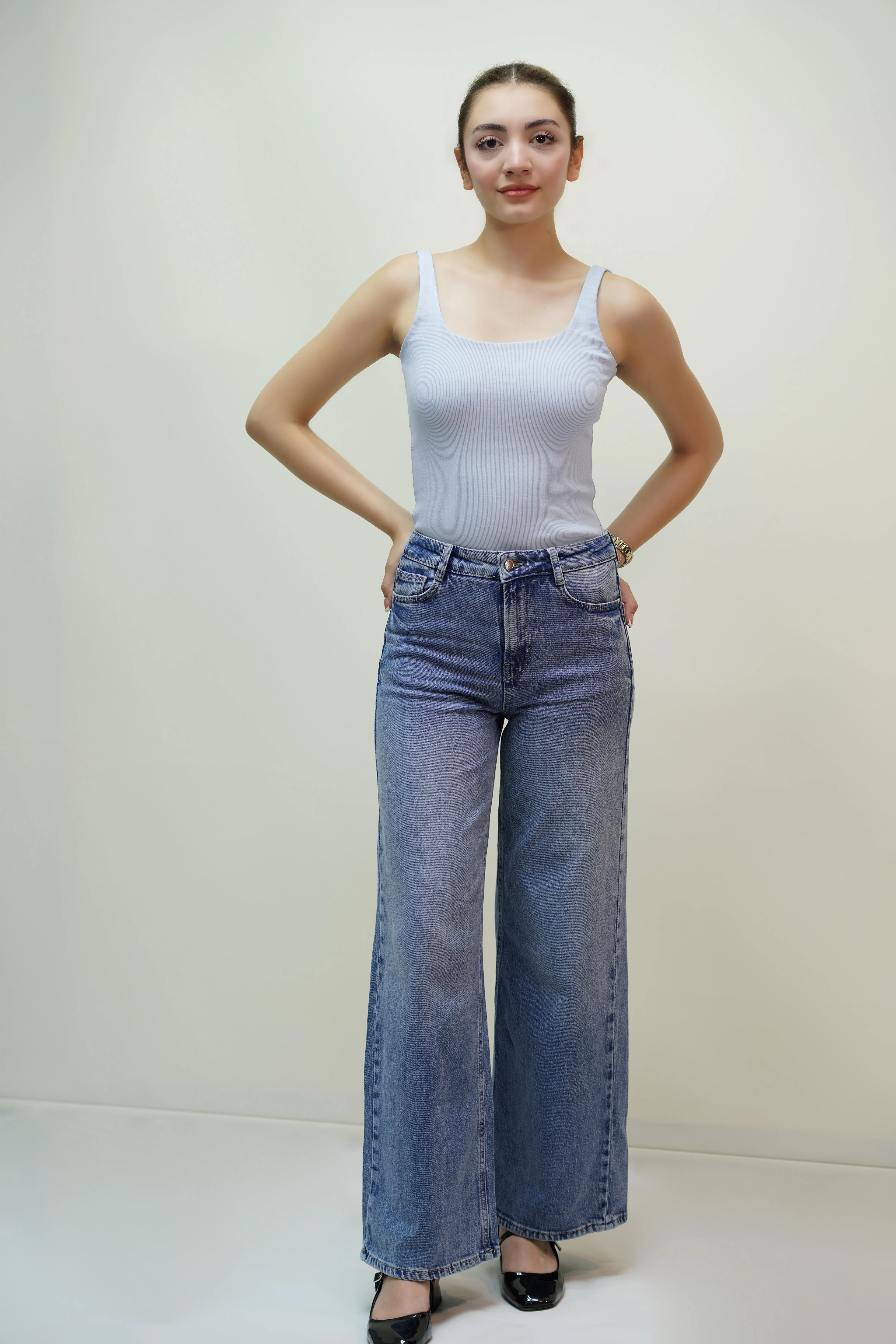 Askılı Atlet - Açık Mavi