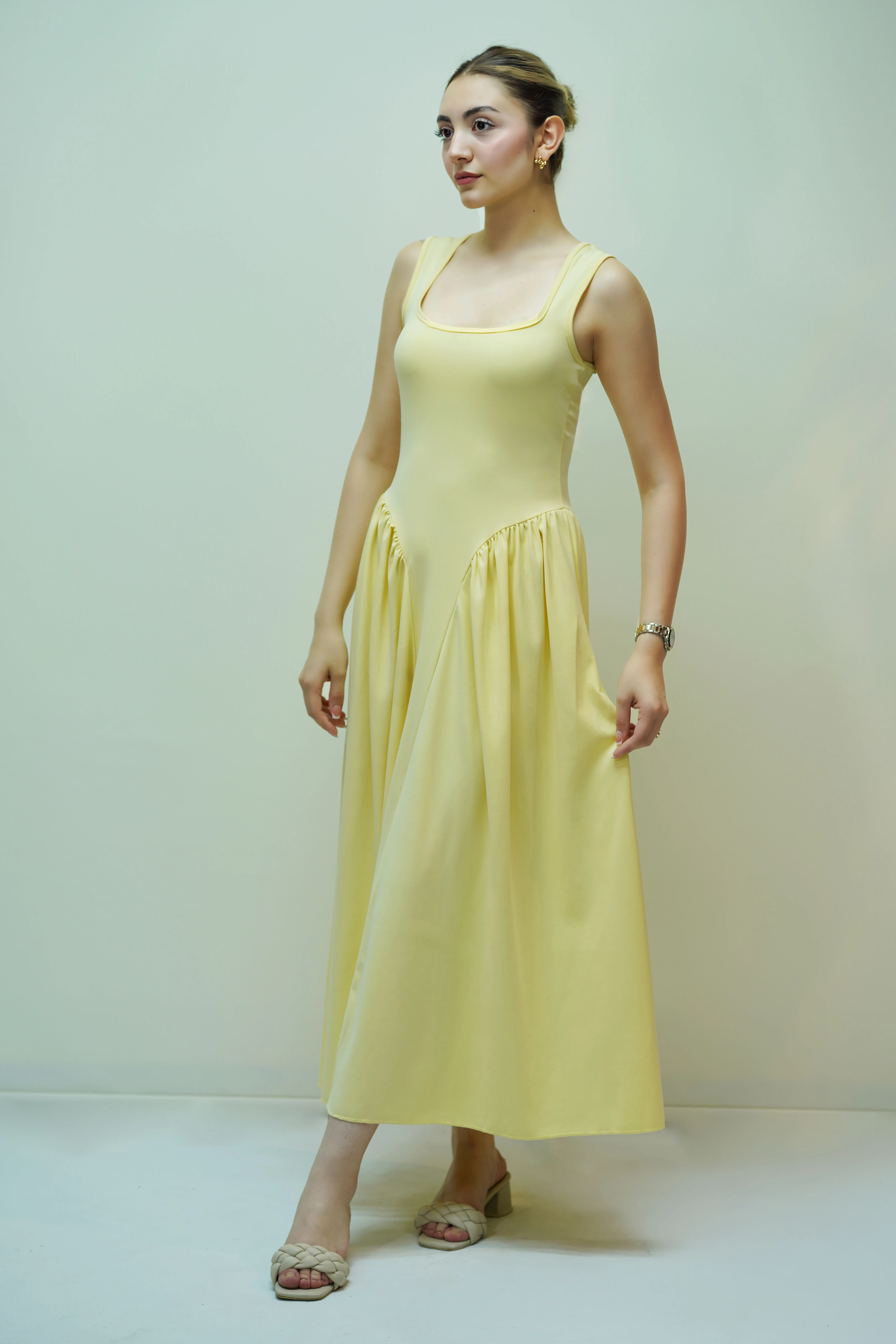 Askılı Atlet - Açık Sarı