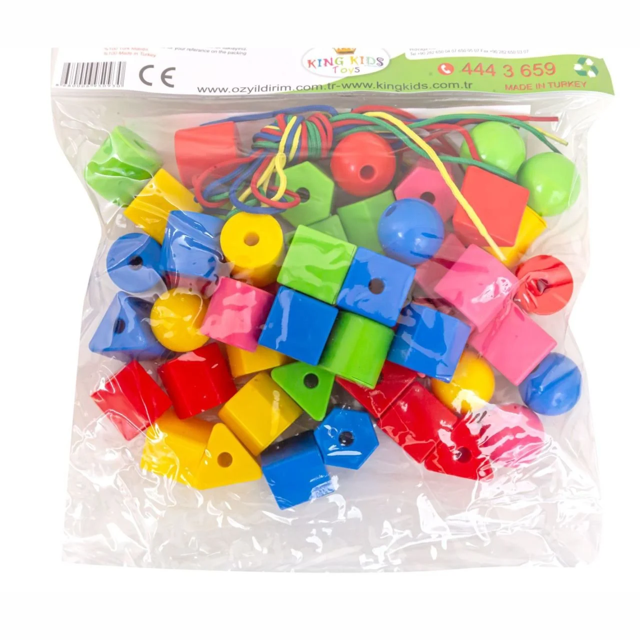 Learning Kit Shapes EDUCATIONAL SHAPES 50 PCS I King Kids