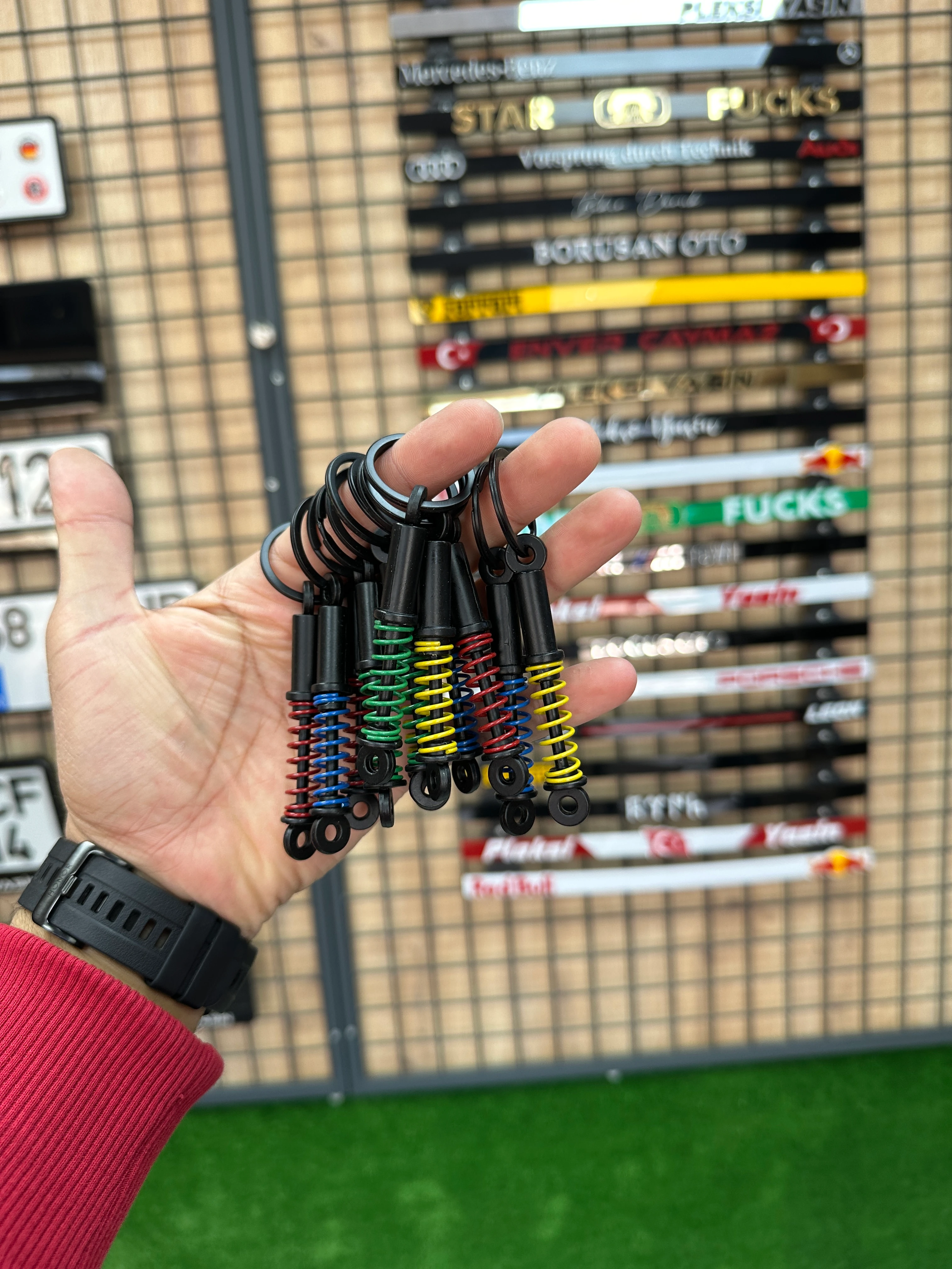 Amortisör Metal Anahtarlık