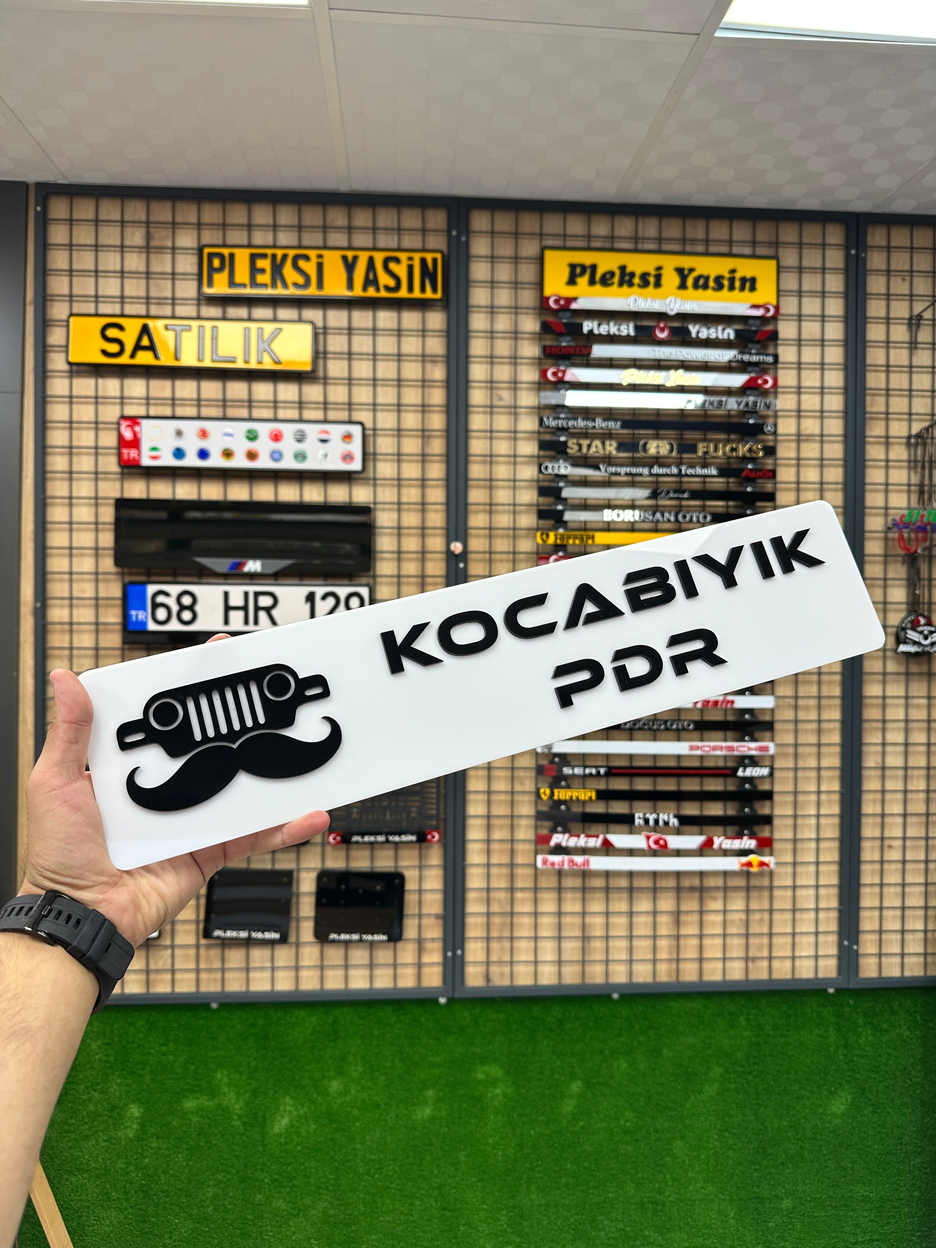 Firmalara Özel Dekor Plaka