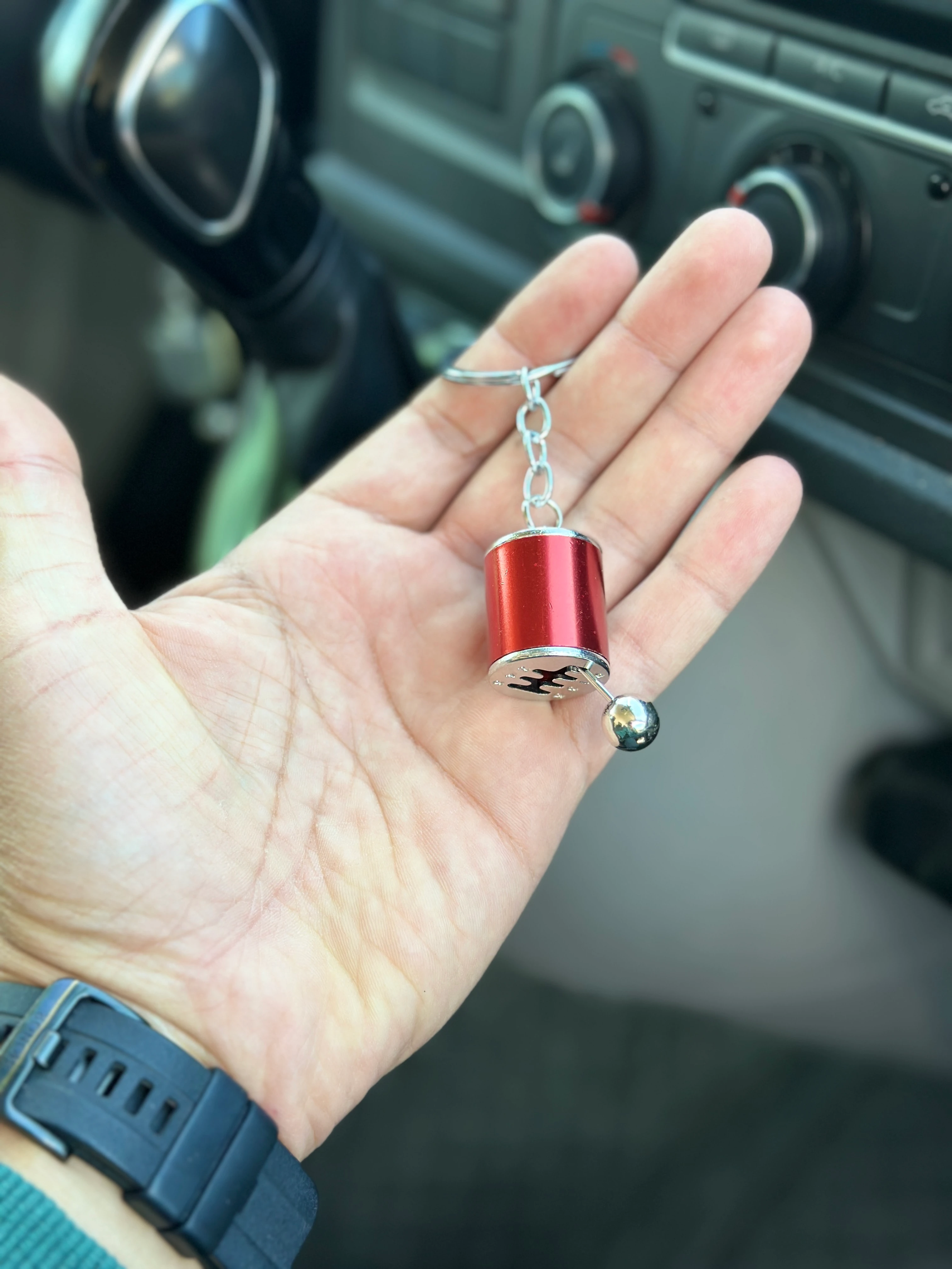 Vites Metal Anahtarlık