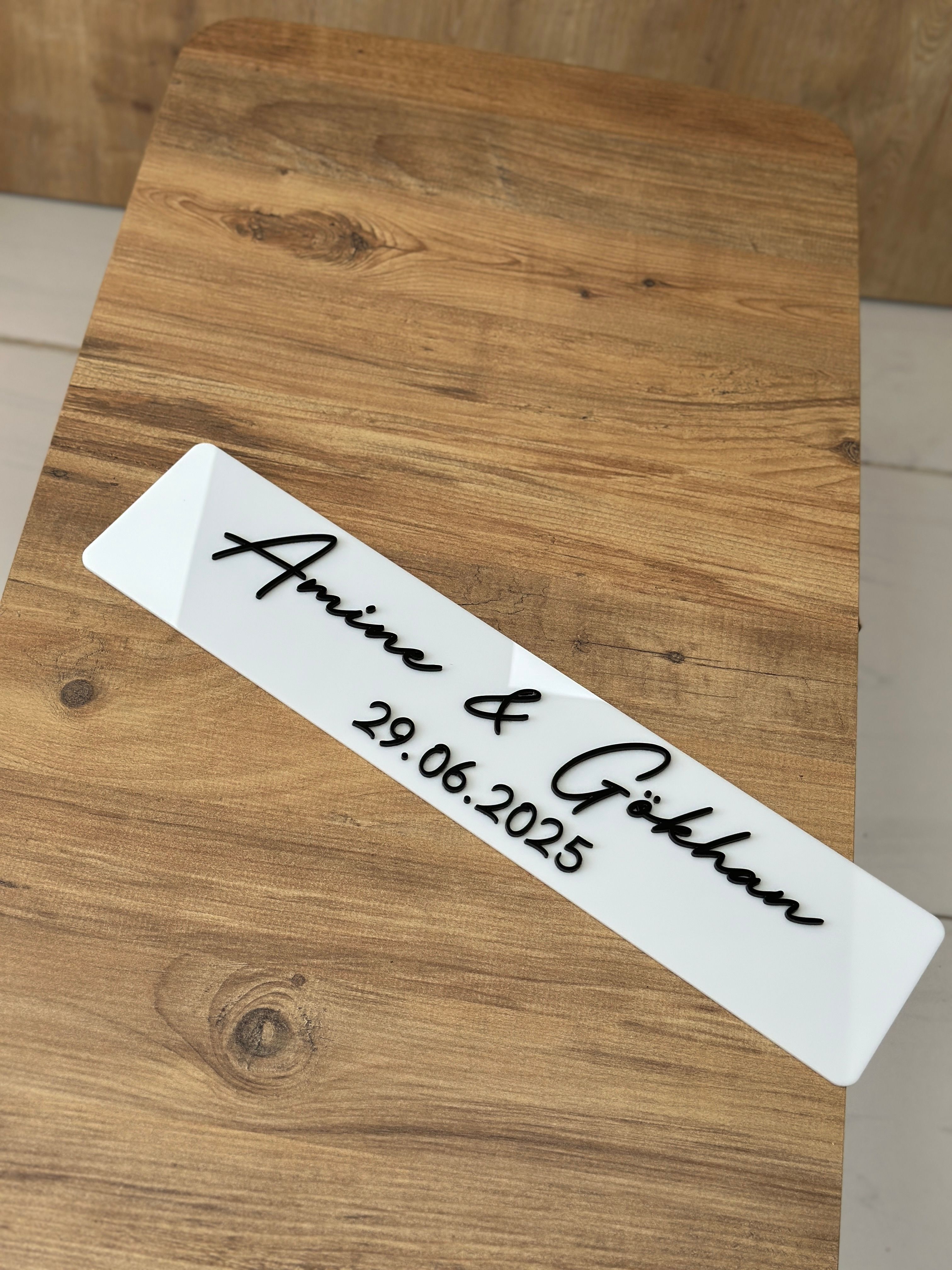 Gelin Arabası İçin Dekor Plaka