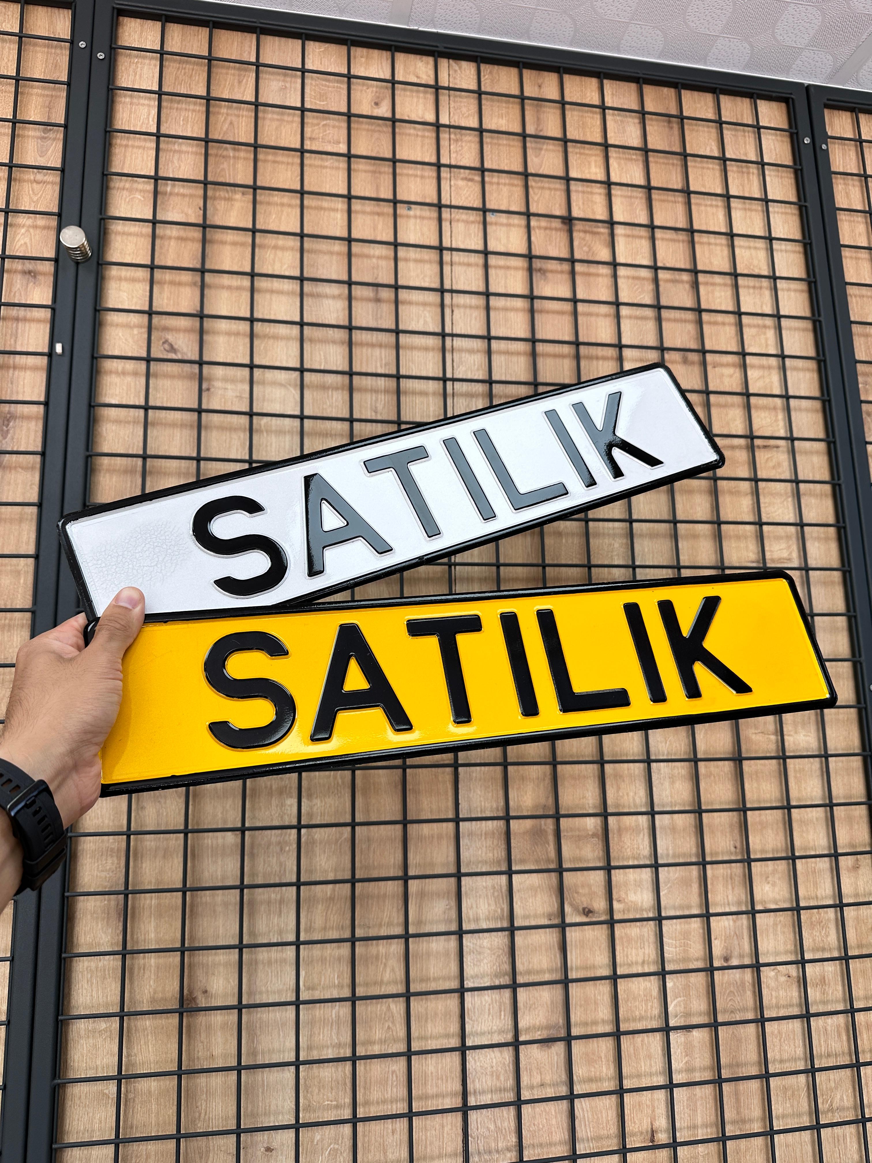 Satılık Yazılı Dekor