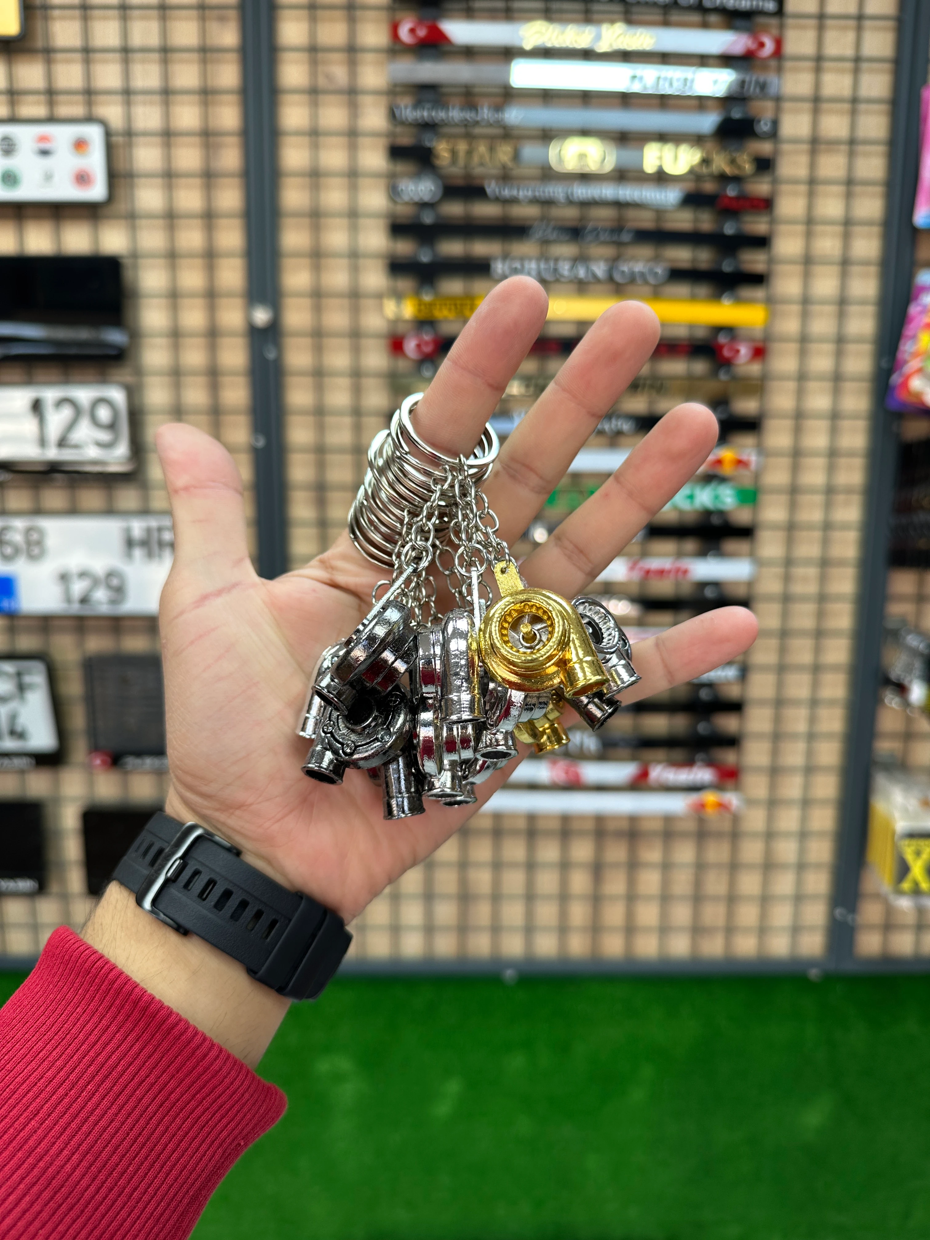 Turbo Metal Anahtarlık