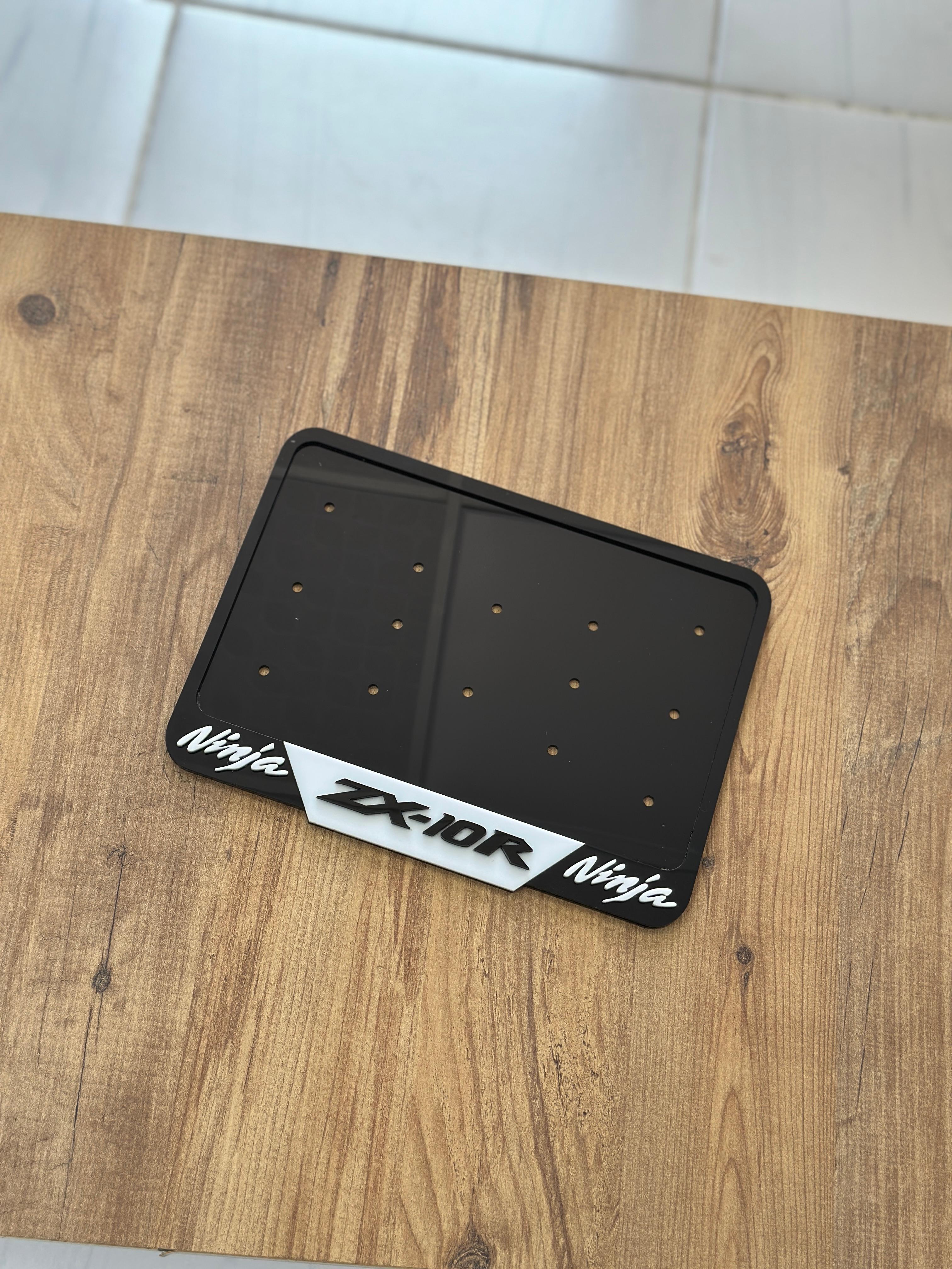 Standart Motosiklet 2 Renk Pleksi Plakalık