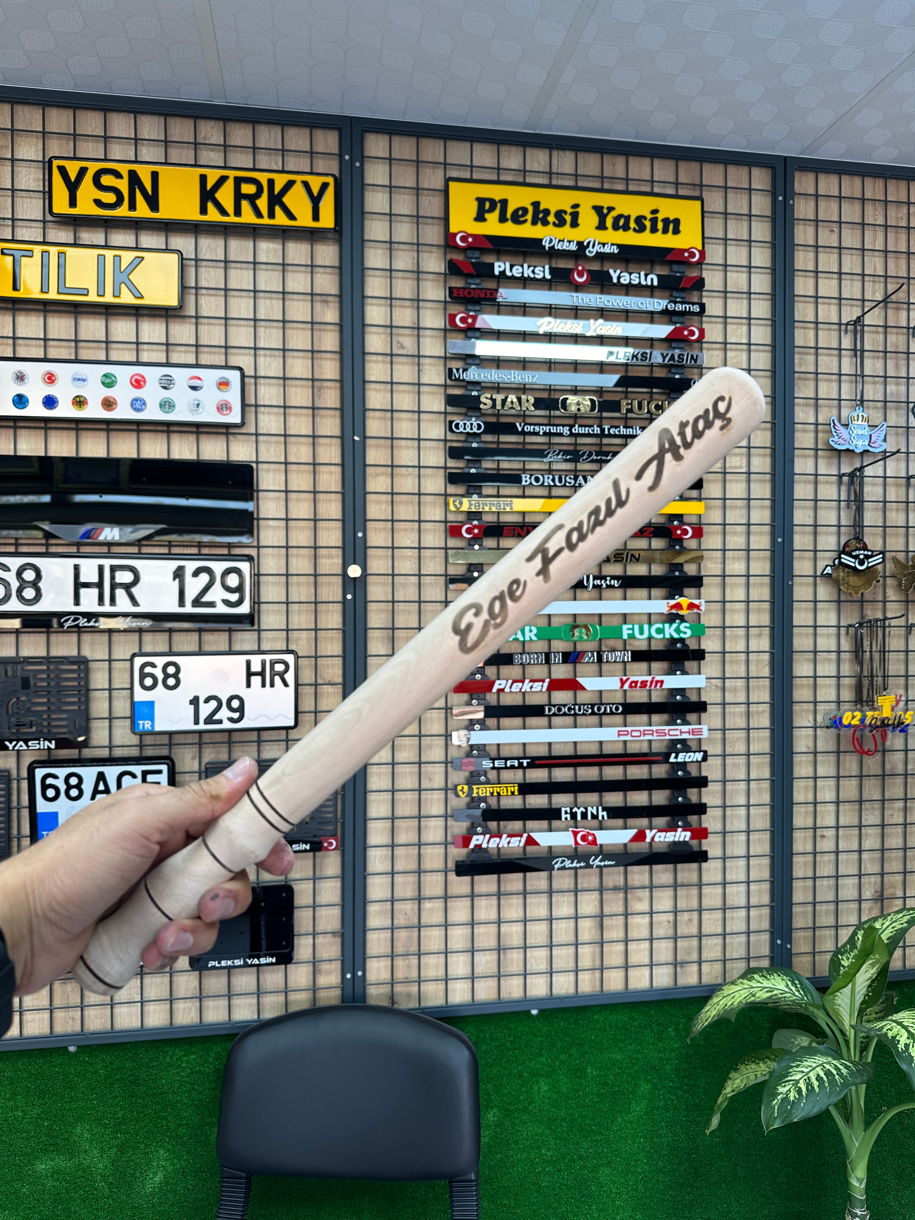 Ahşap Beyzbol Sopası