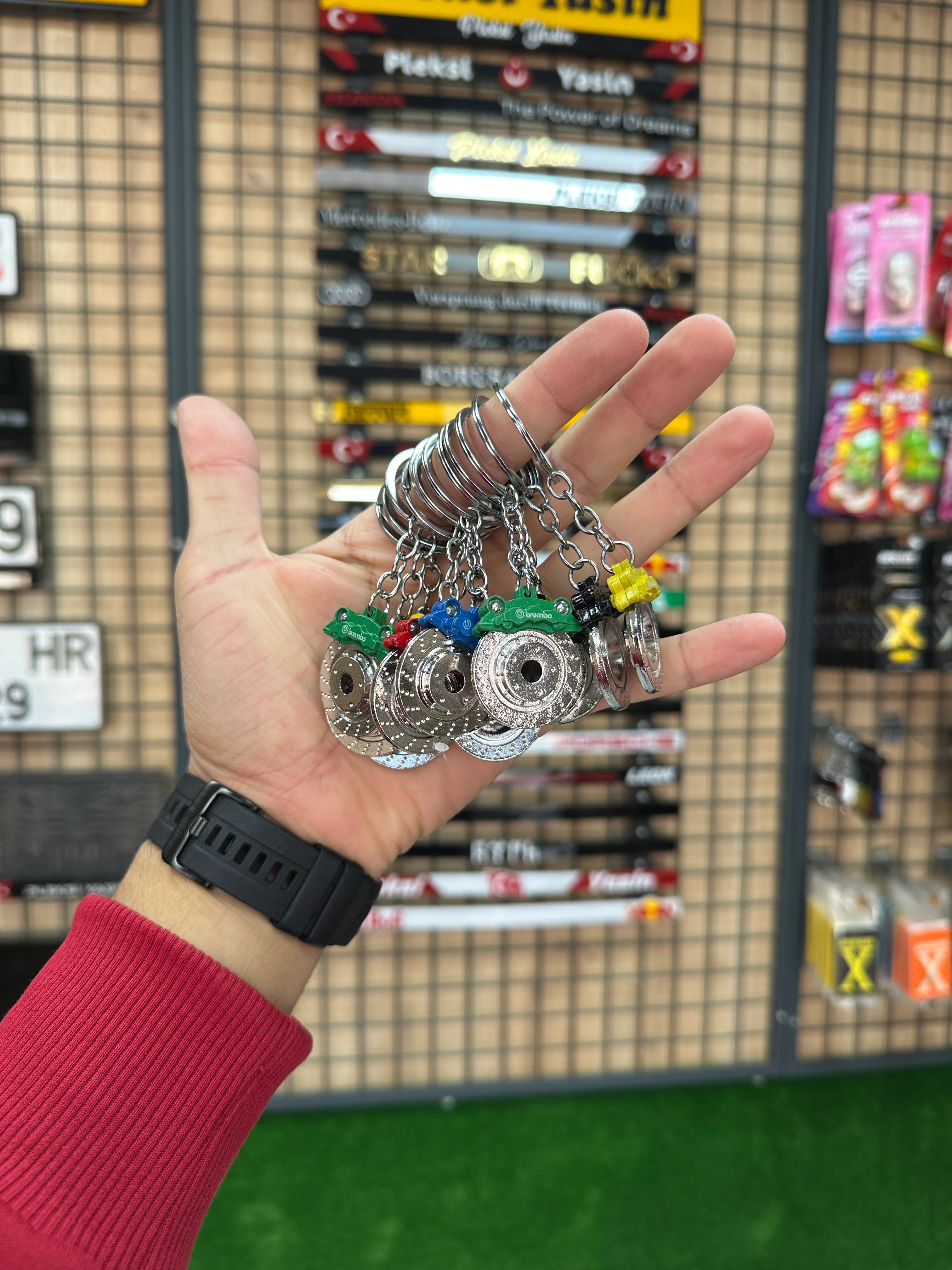 Fren Diski Metal Anahtarlık