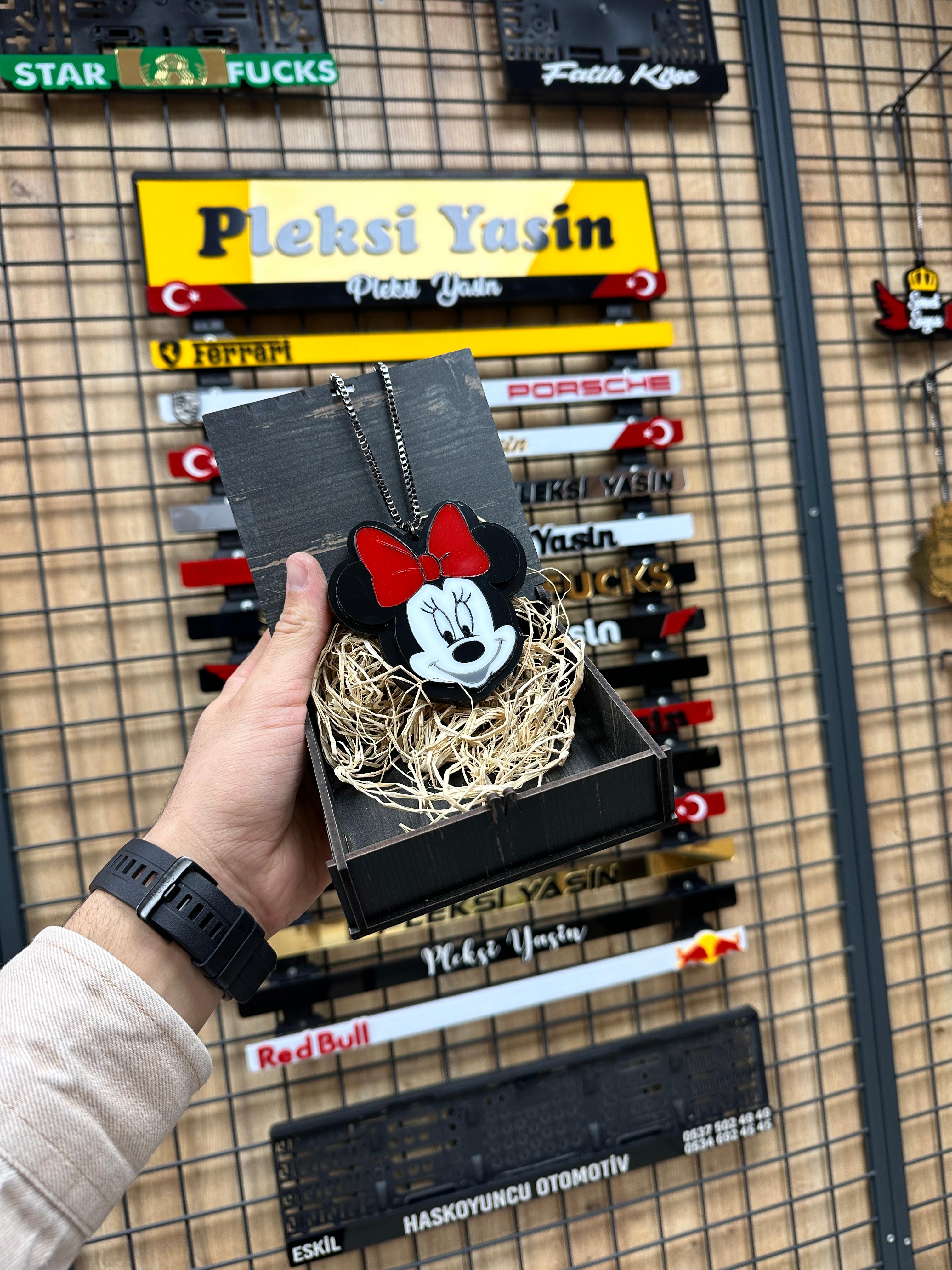 Mickey Mouse Dikiz Ayna Süsü