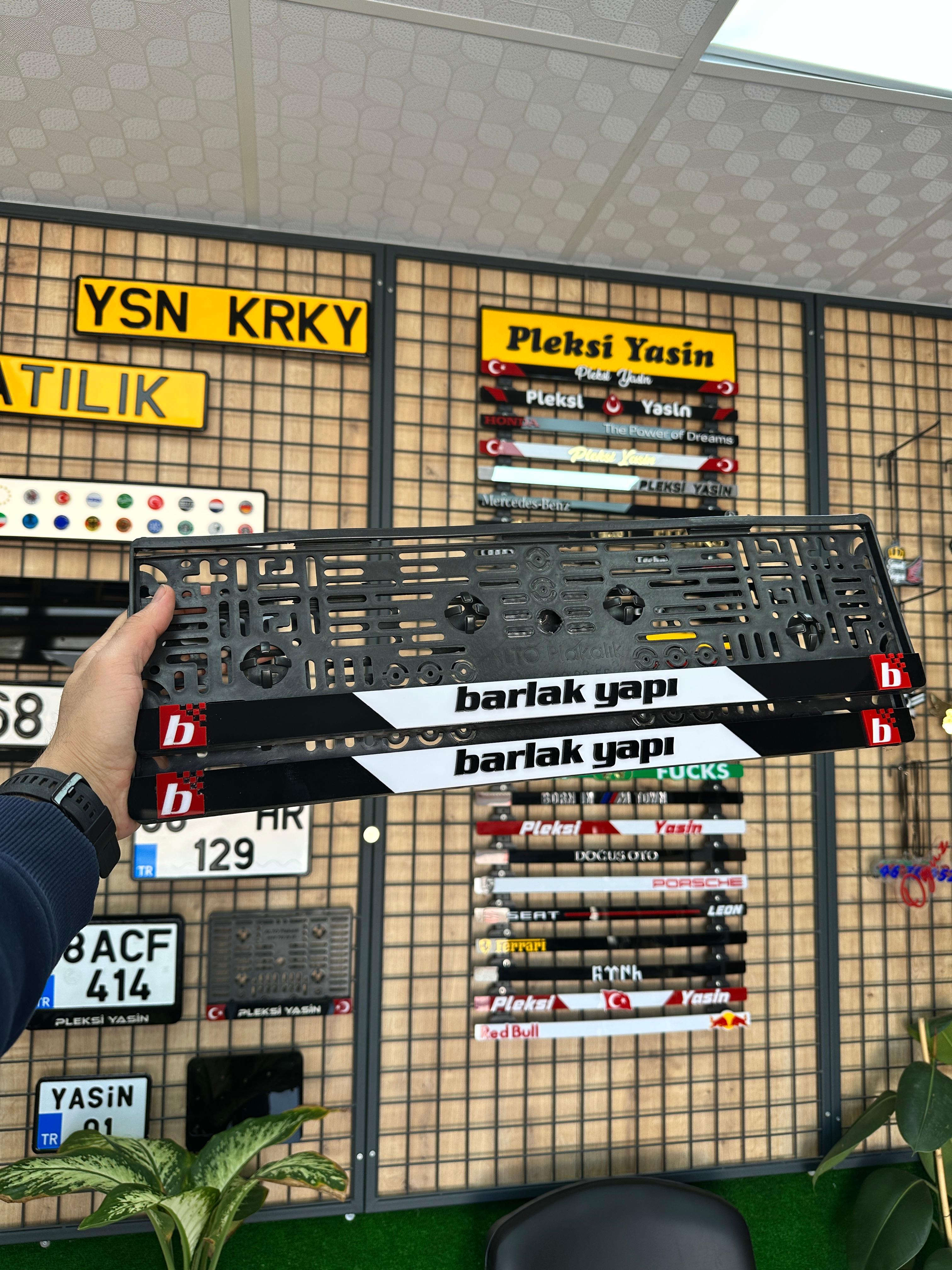 3 Renk Takmatik Plakalık