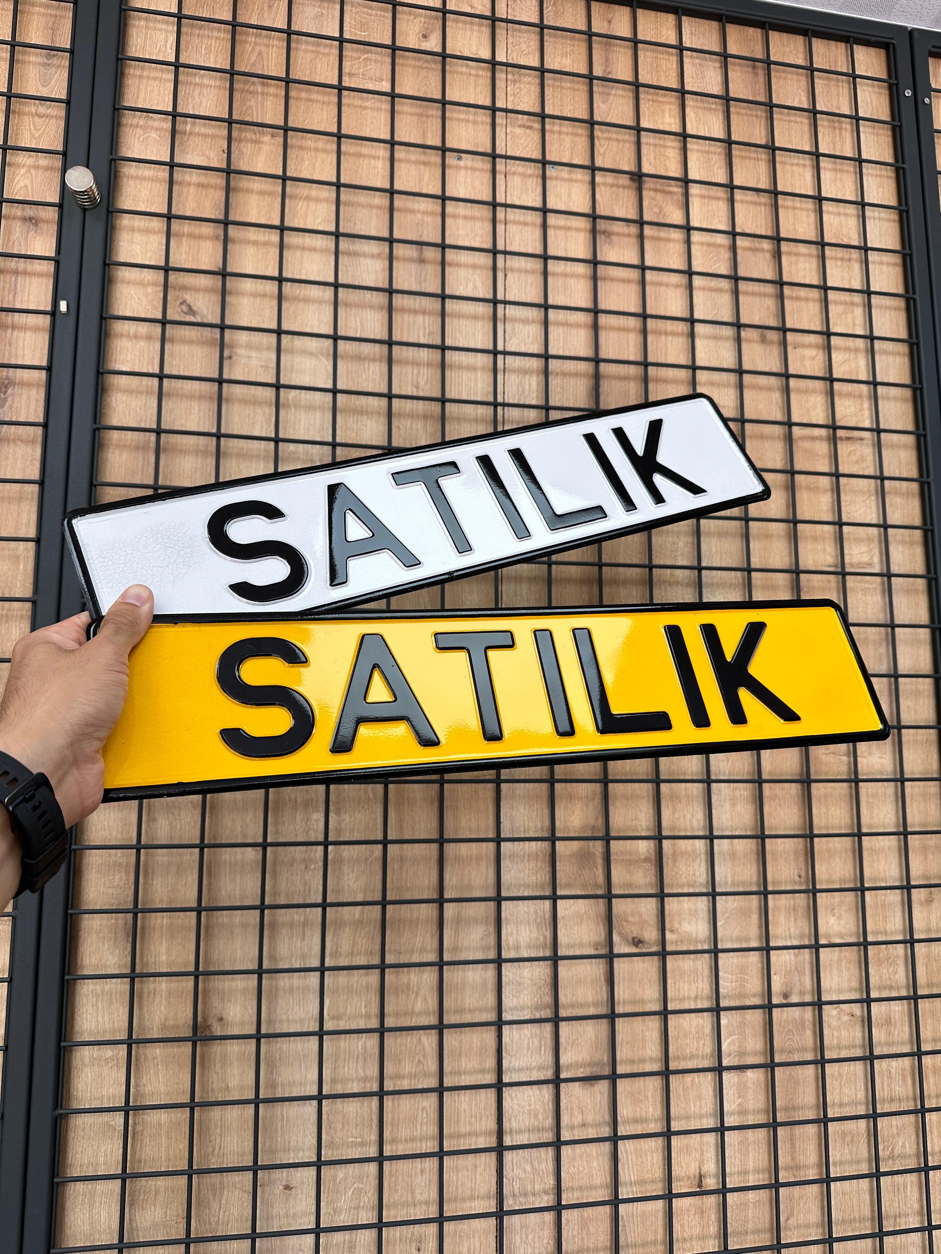 Satılık Yazılı Dekor