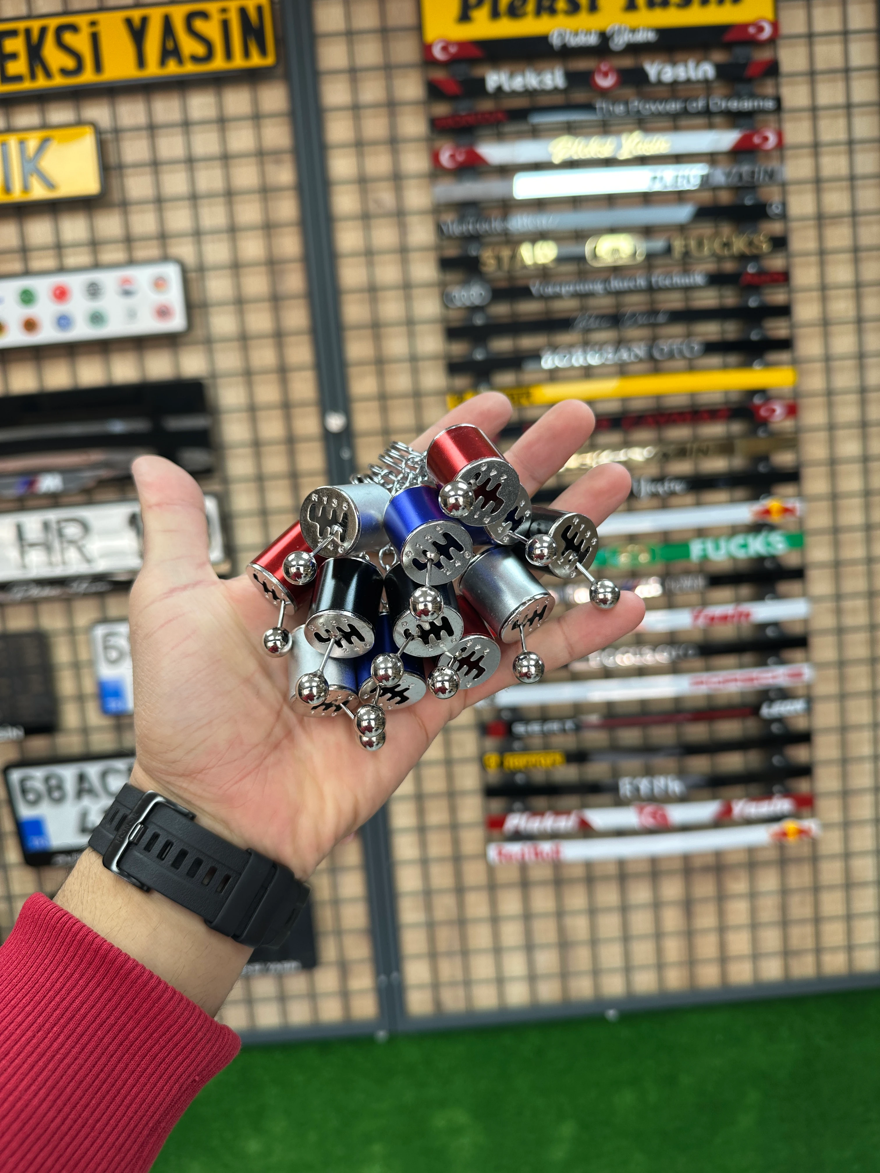 Vites Metal Anahtarlık