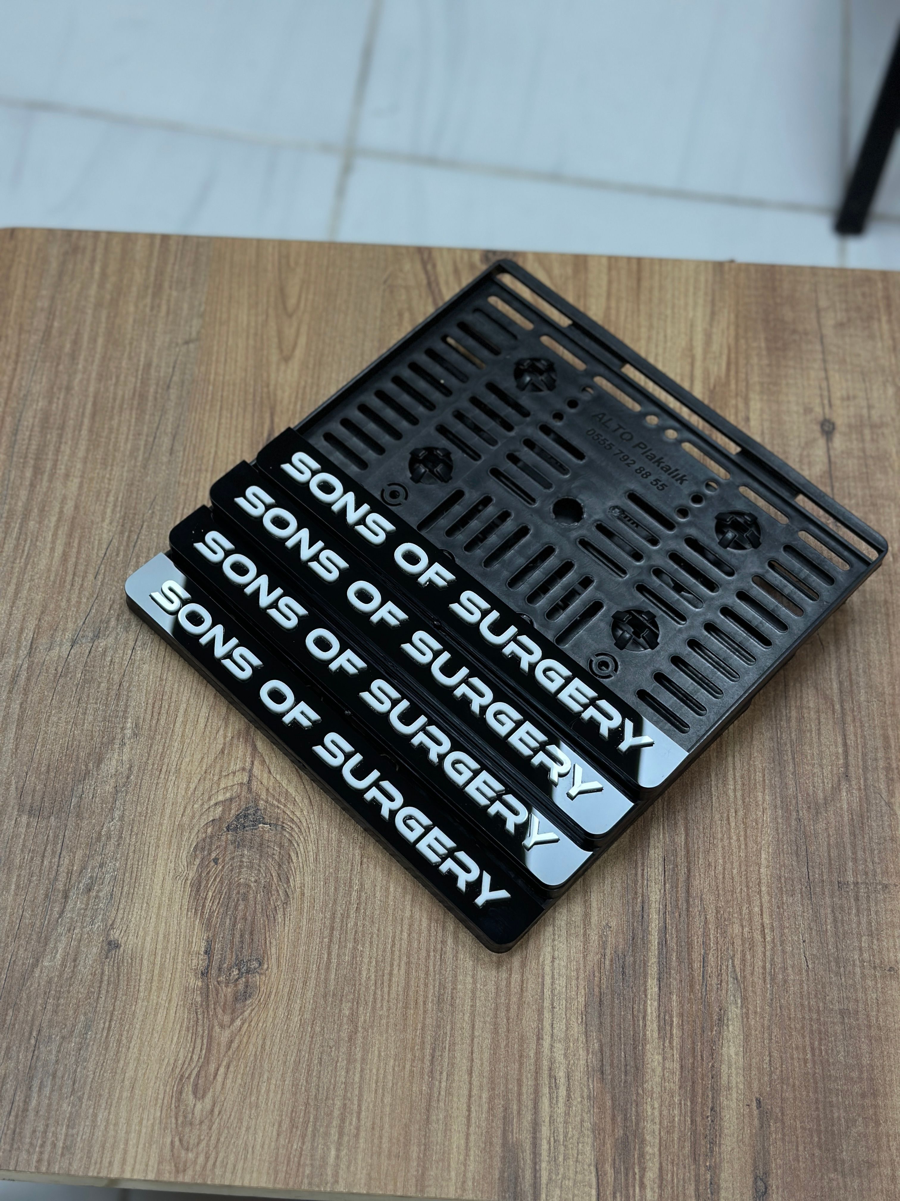 Standart Motosiklet Takmatik Plakalık