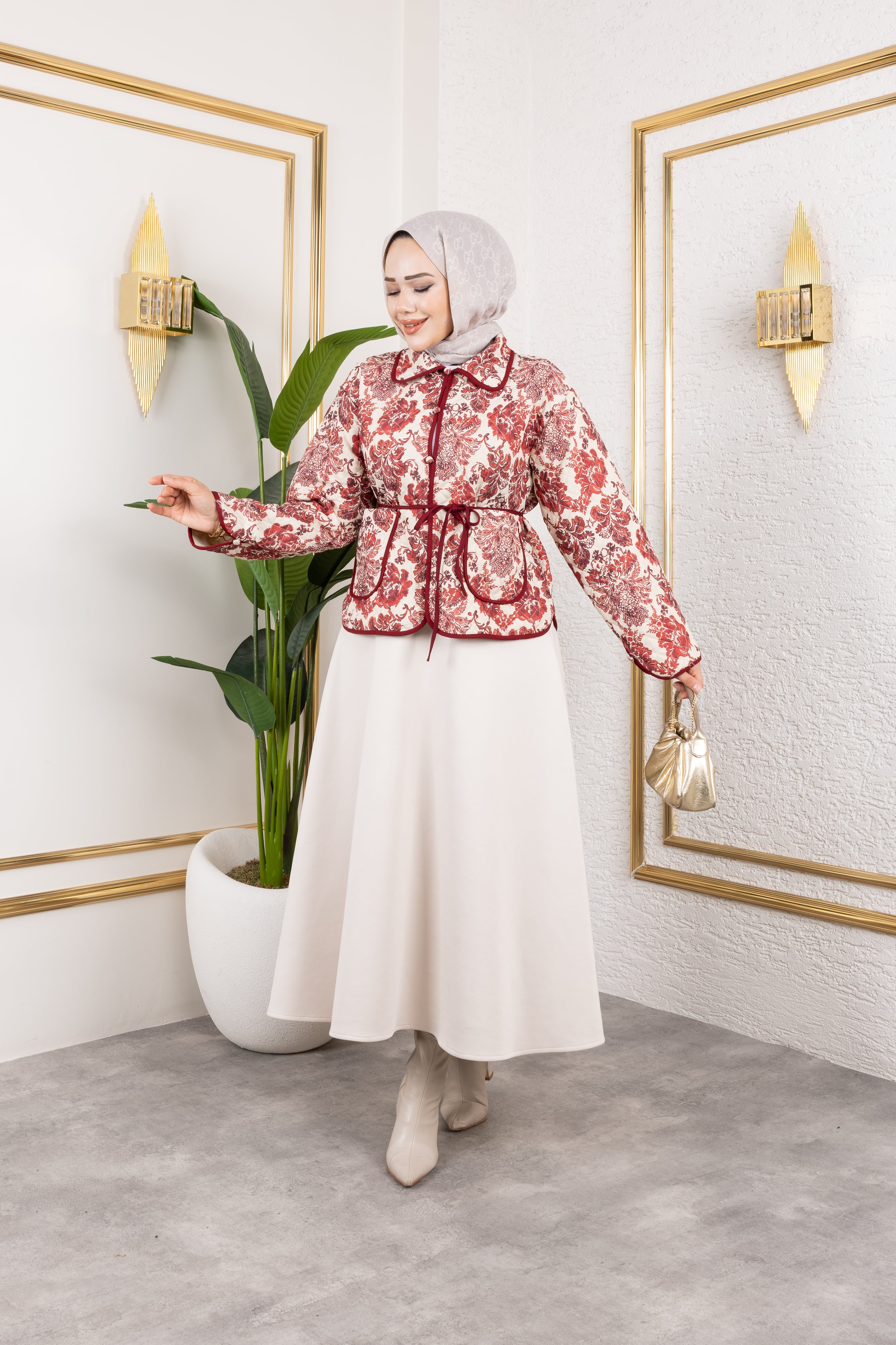 Etro Desen Mini Ceket