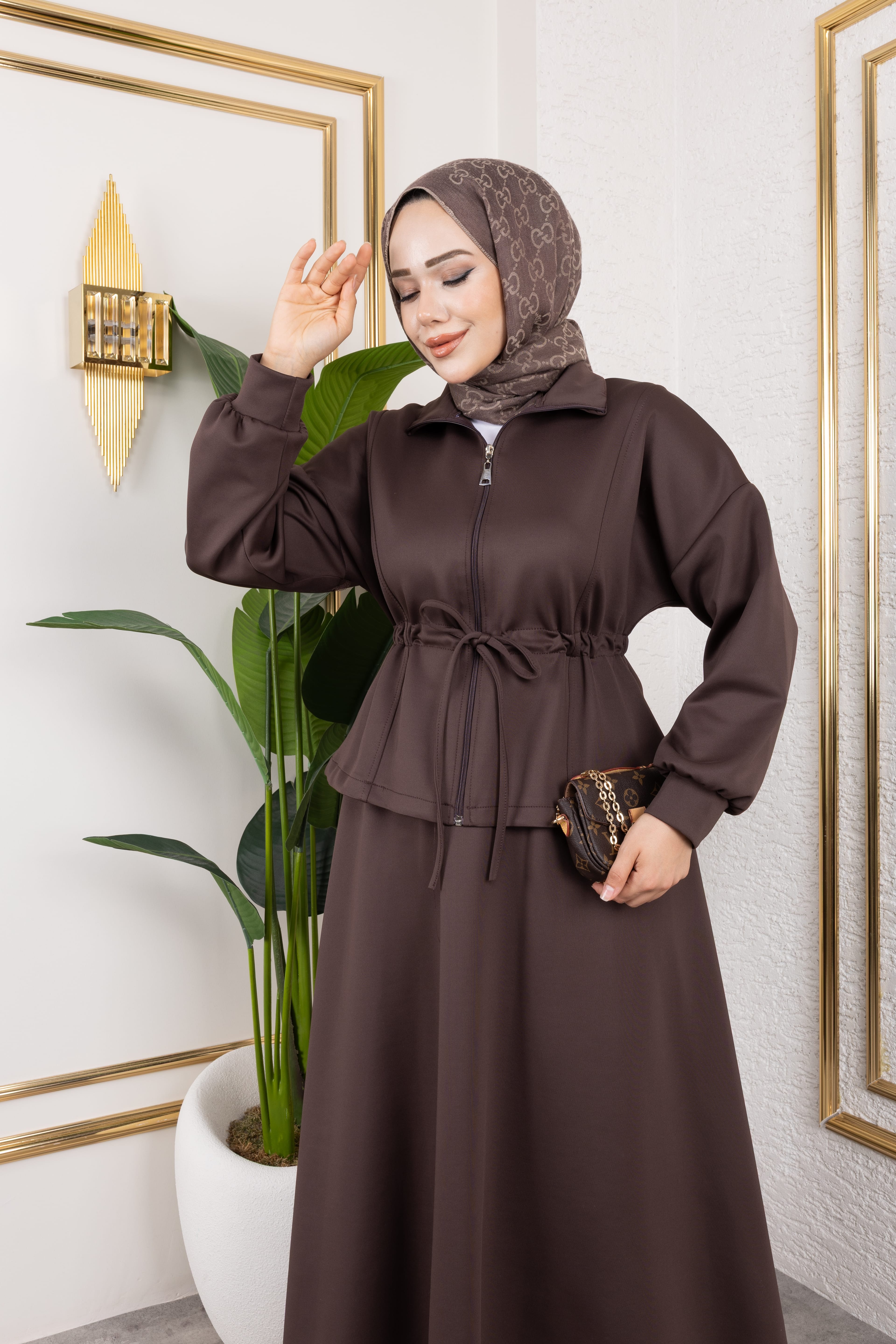 Scuba Kumaş Etekli Takım