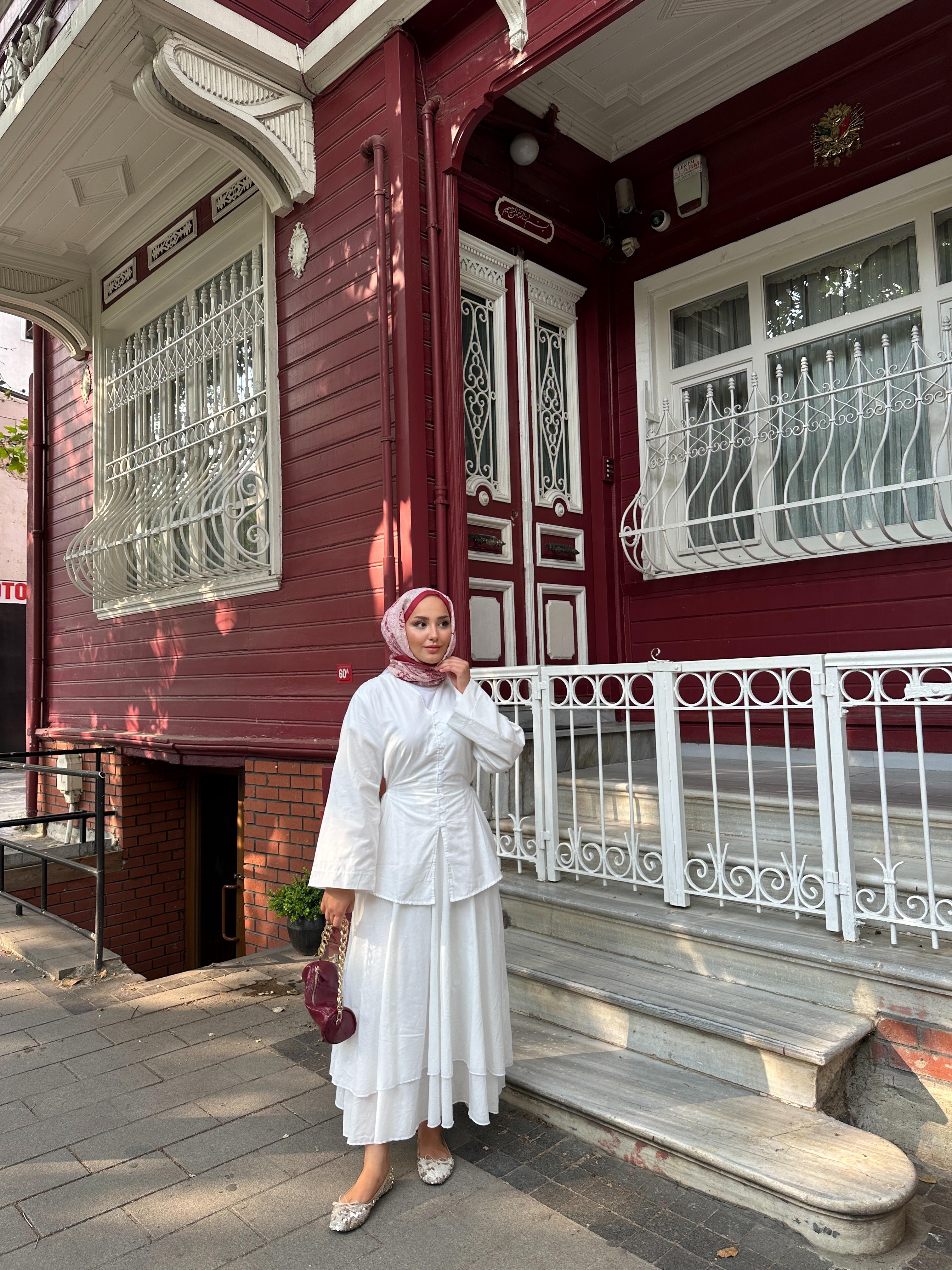 Kalary Takım - Ekru