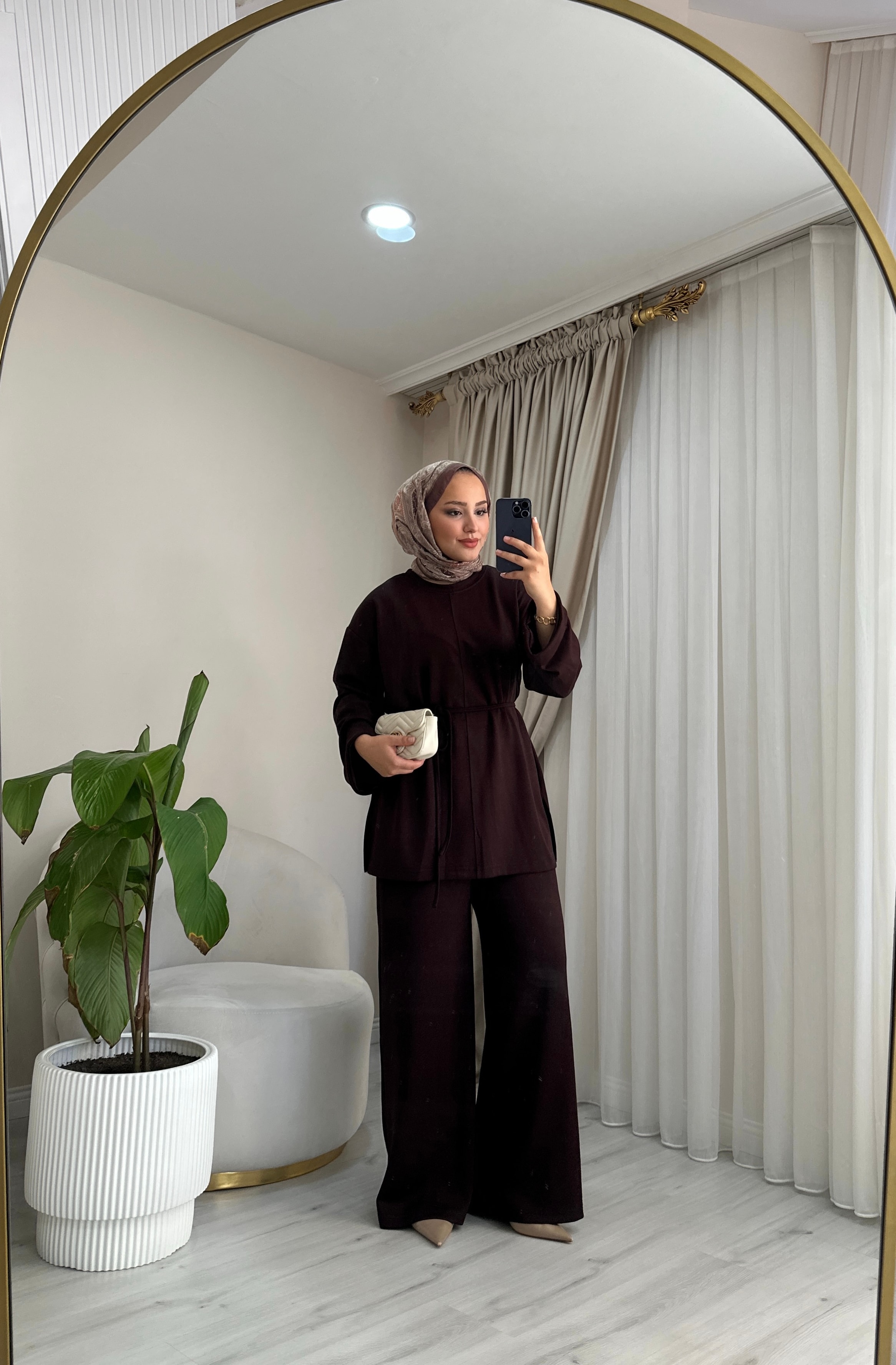 Çimalı Oysh Takım - Kahverengi