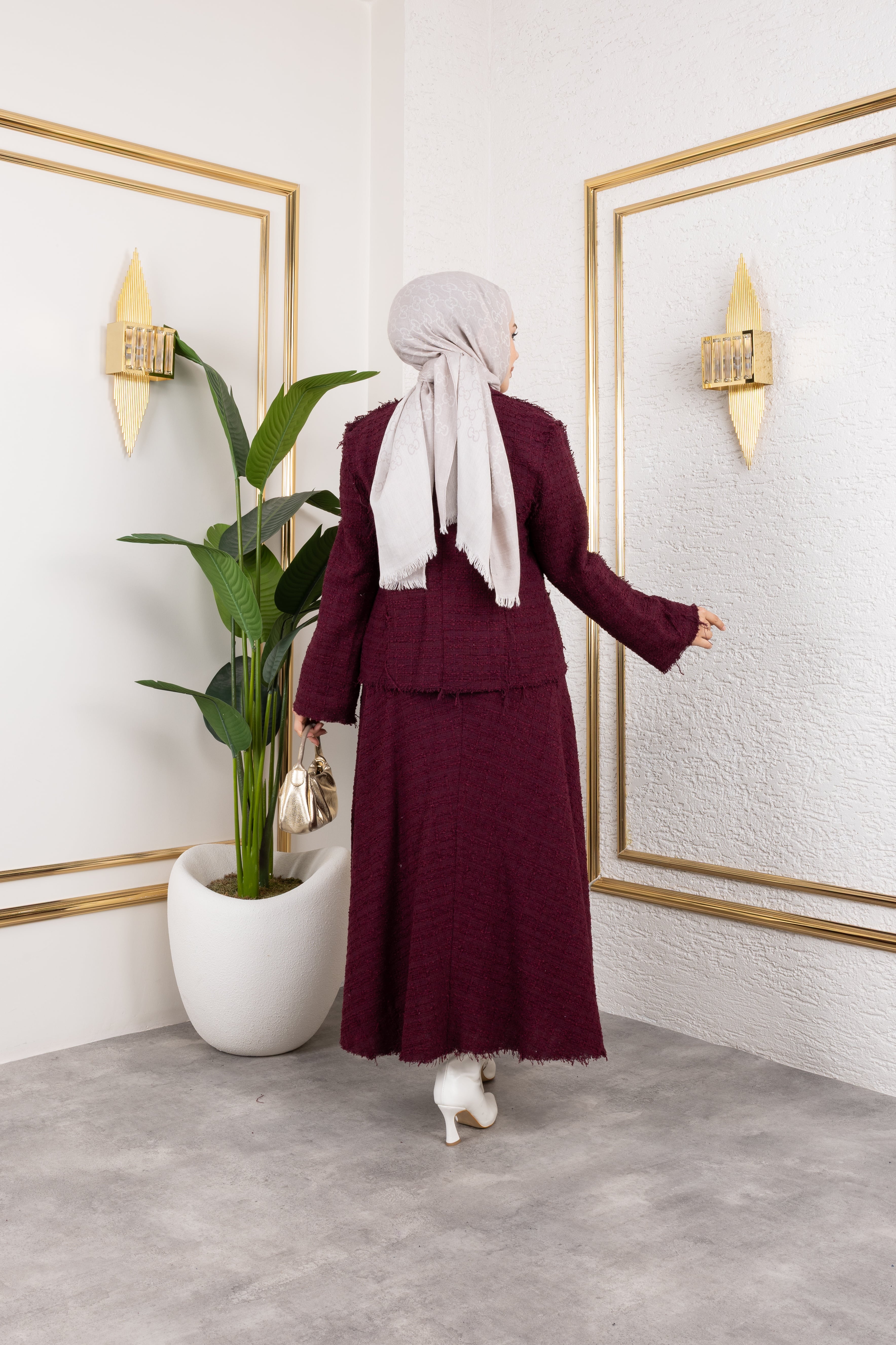 Tüvit Ceketli Takım