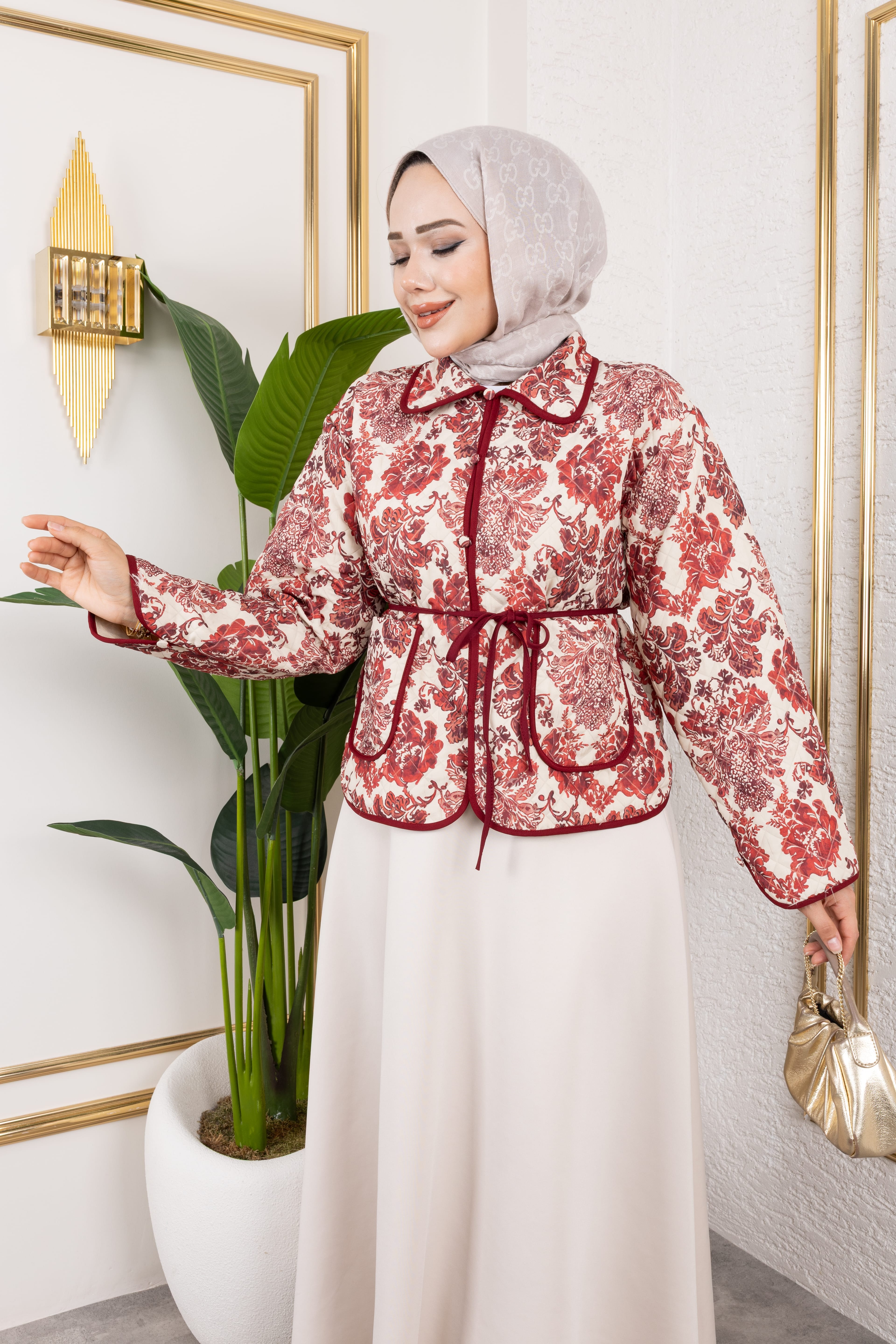 Etro Desen Mini Ceket