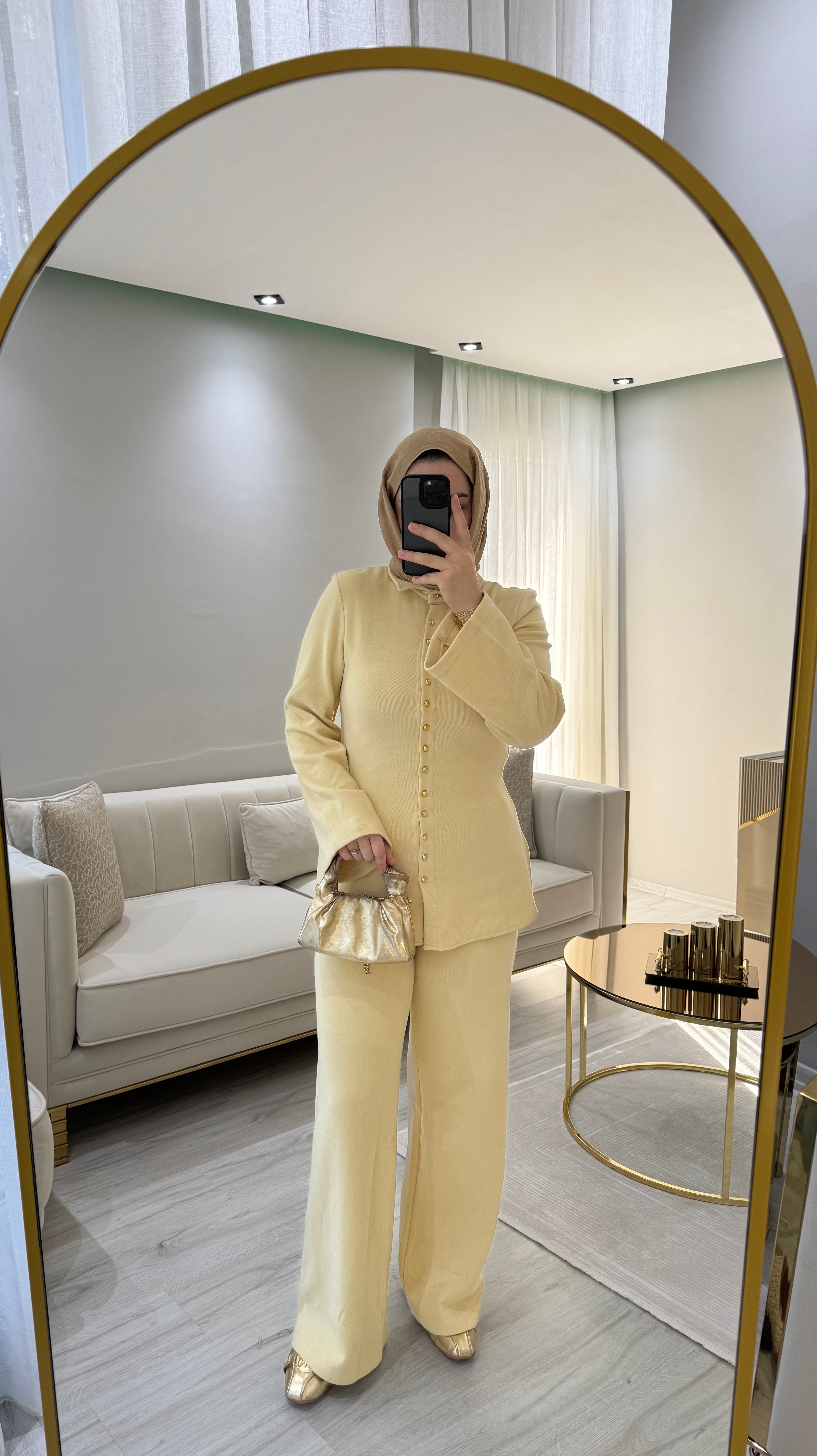 Golden Takım - Pastel Sarı