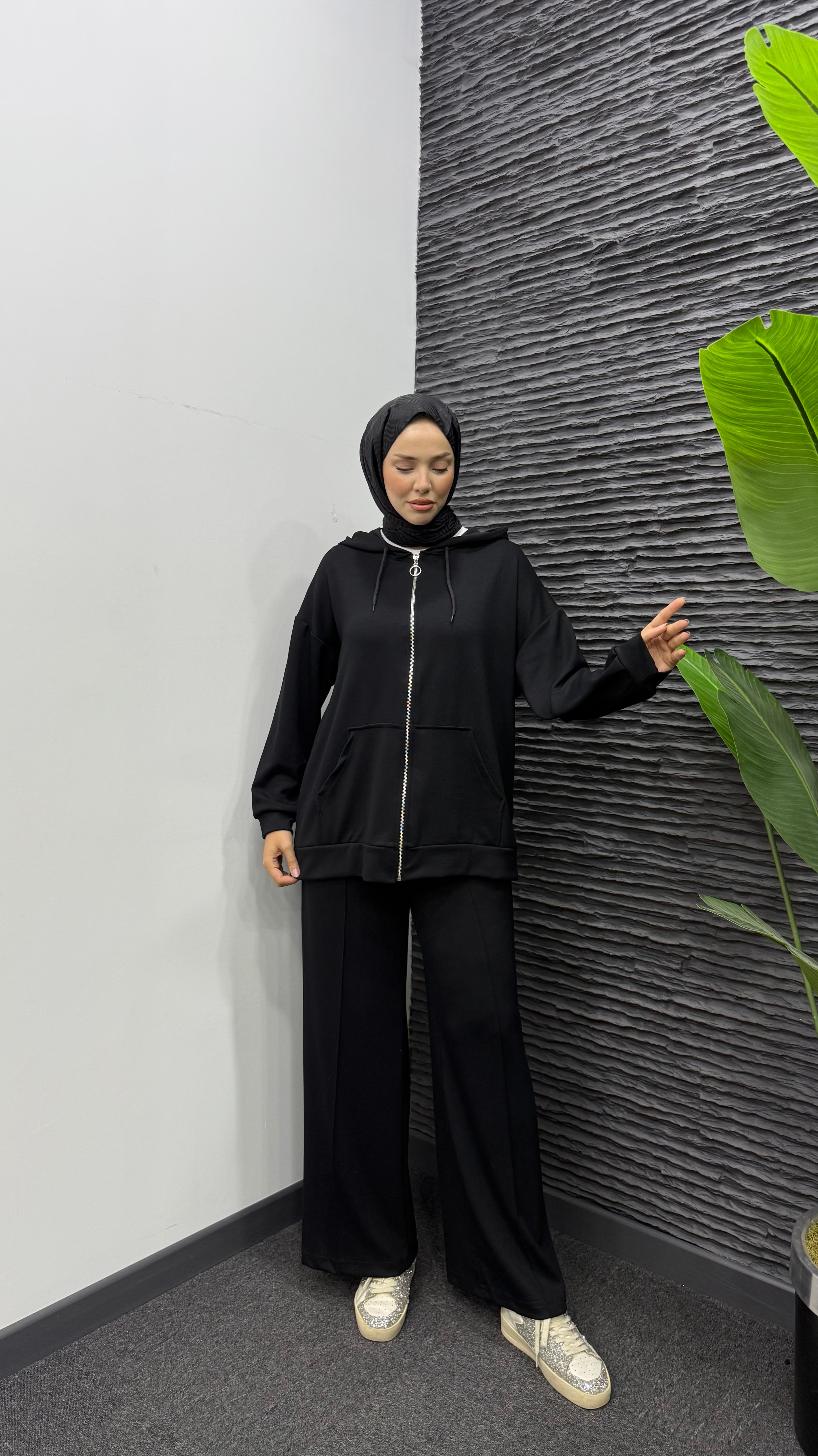 Arzen Oysho Takım - Siyah