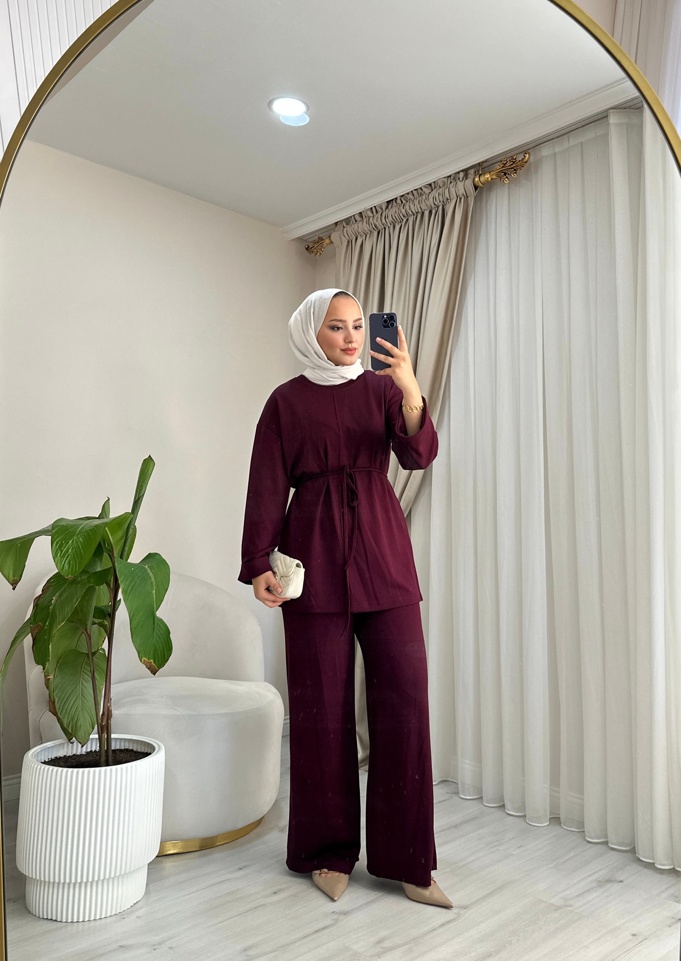 Çimalı Oysh Takım - Bordo