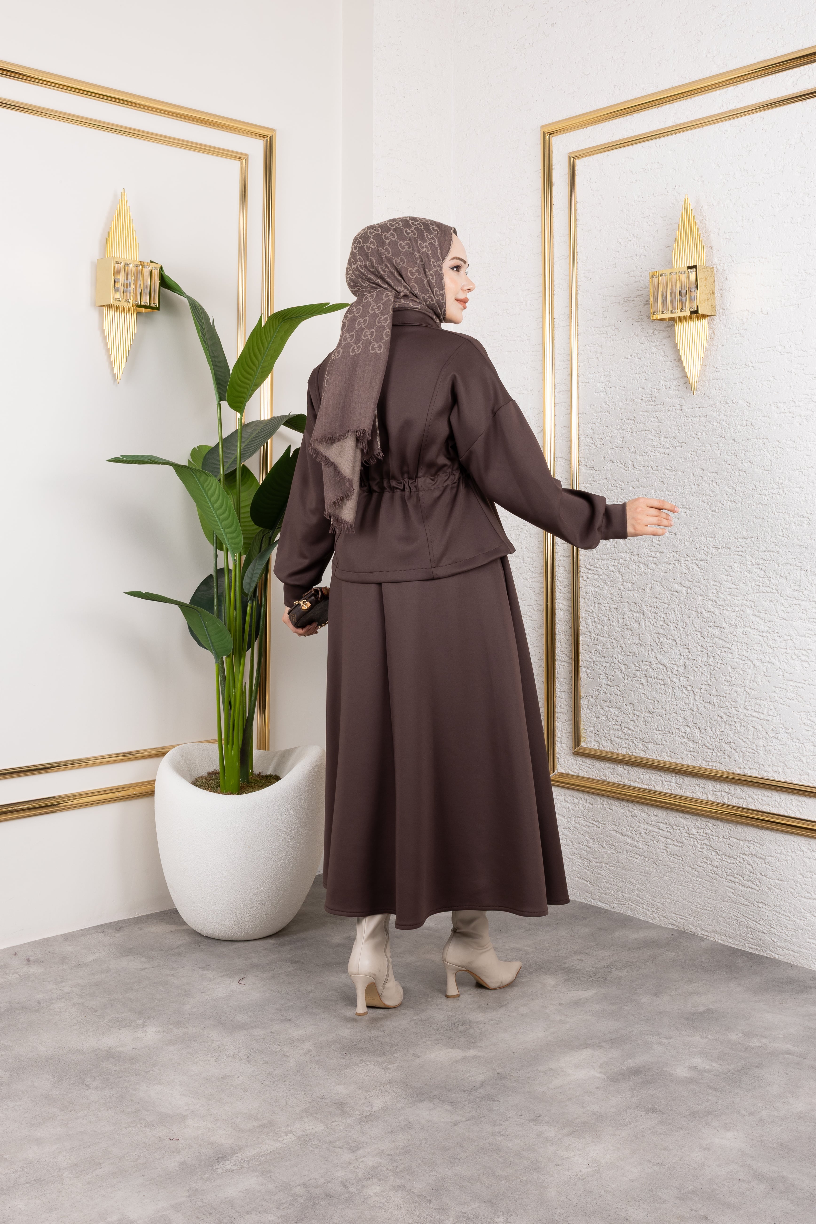 Scuba Kumaş Etekli Takım