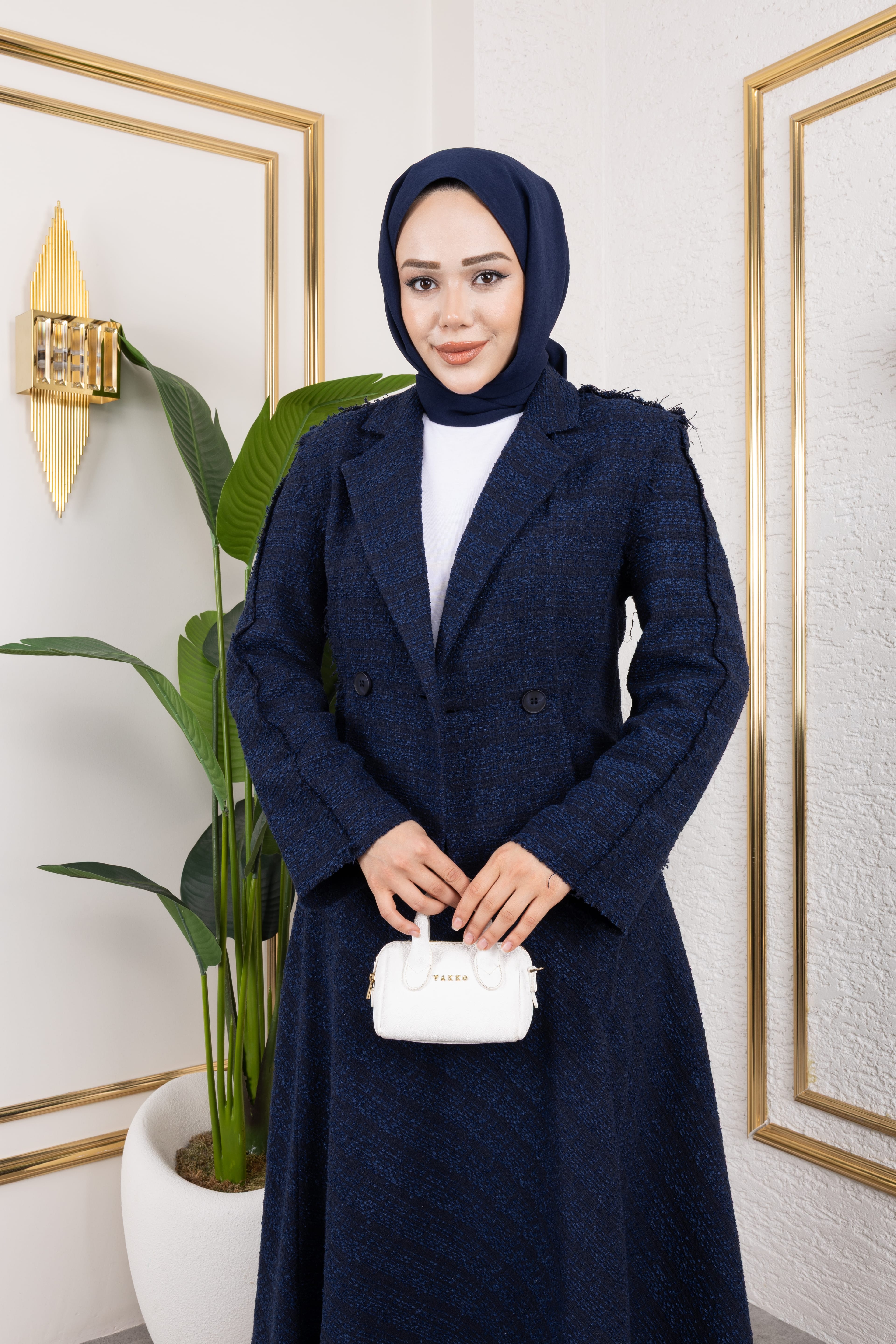 Tüvit Ceketli Takım - Lacivert