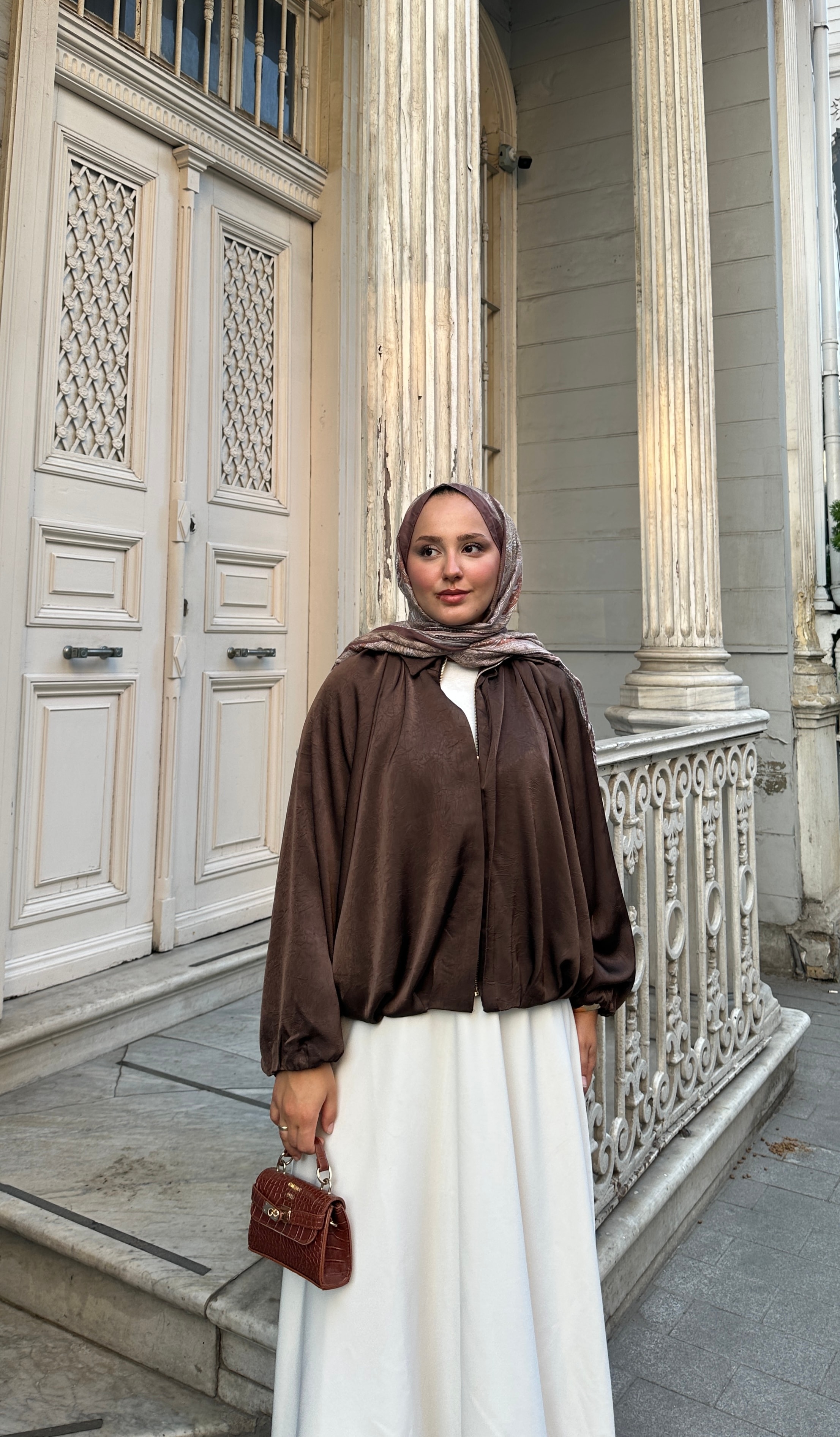 Salica Ceket - Kahverengi