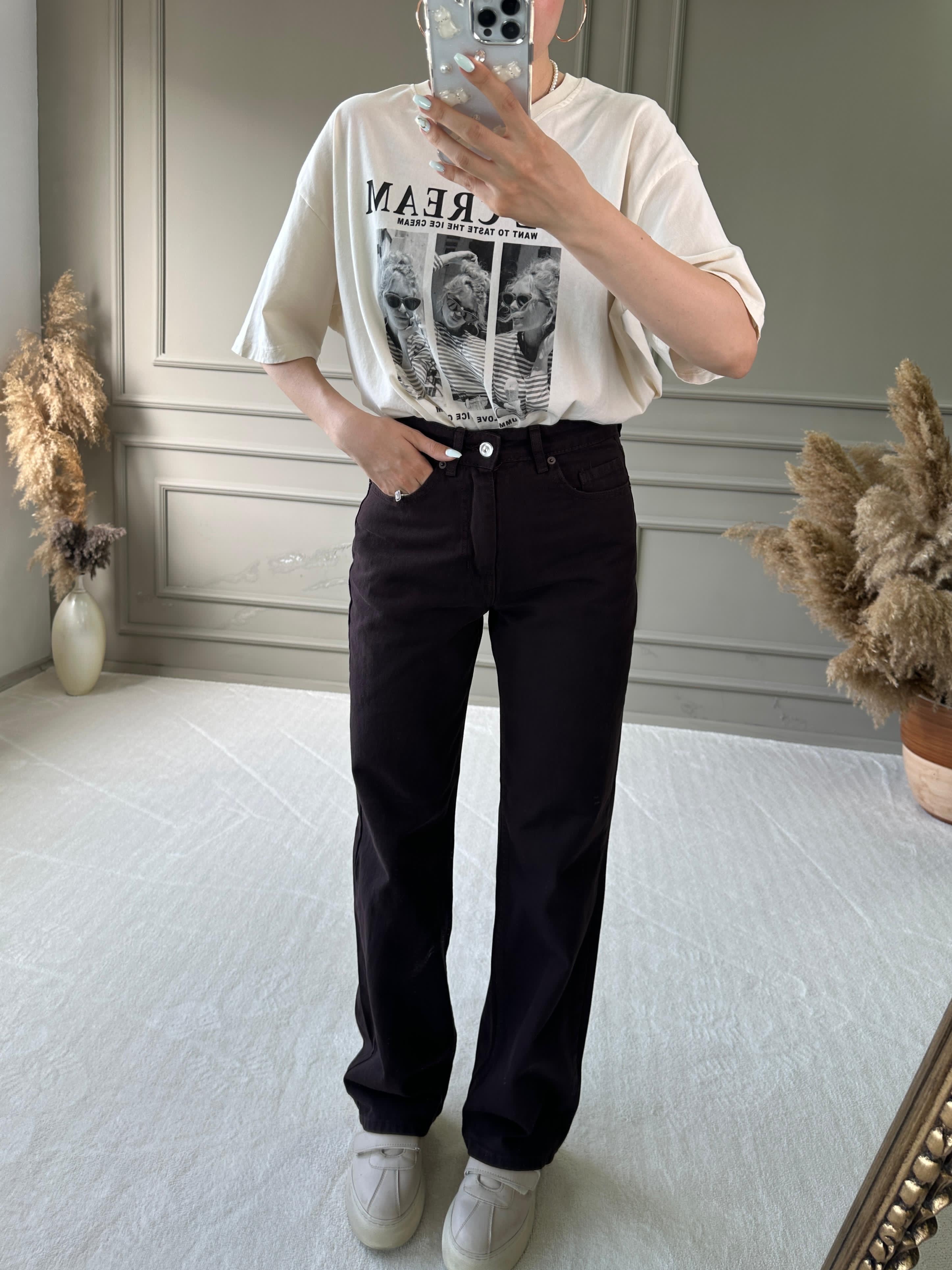 STRAIGHT LEG JEAN PANTOLON