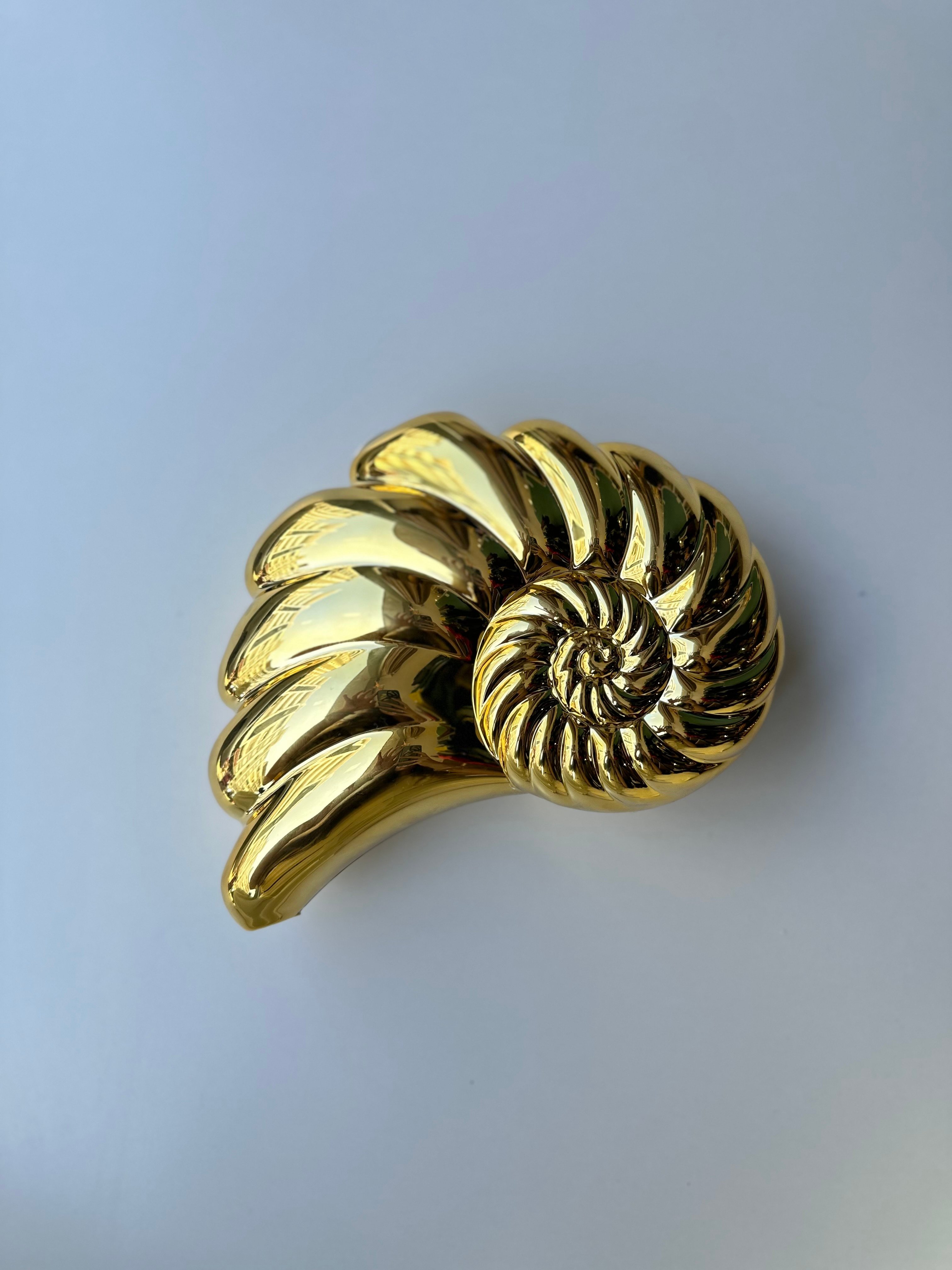 DENİZ KABUĞU ÇANTA  - Gold