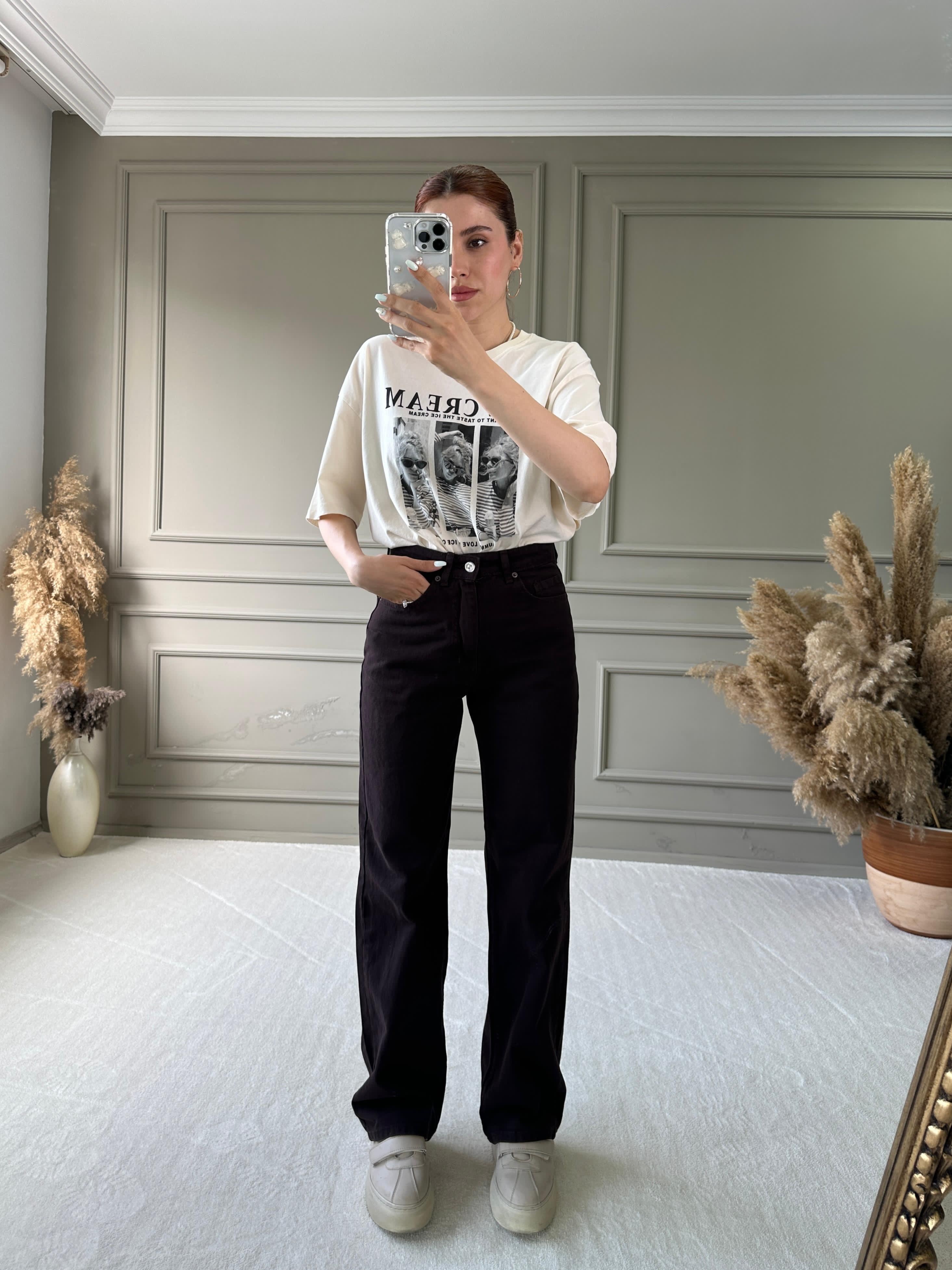 STRAIGHT LEG JEAN PANTOLON