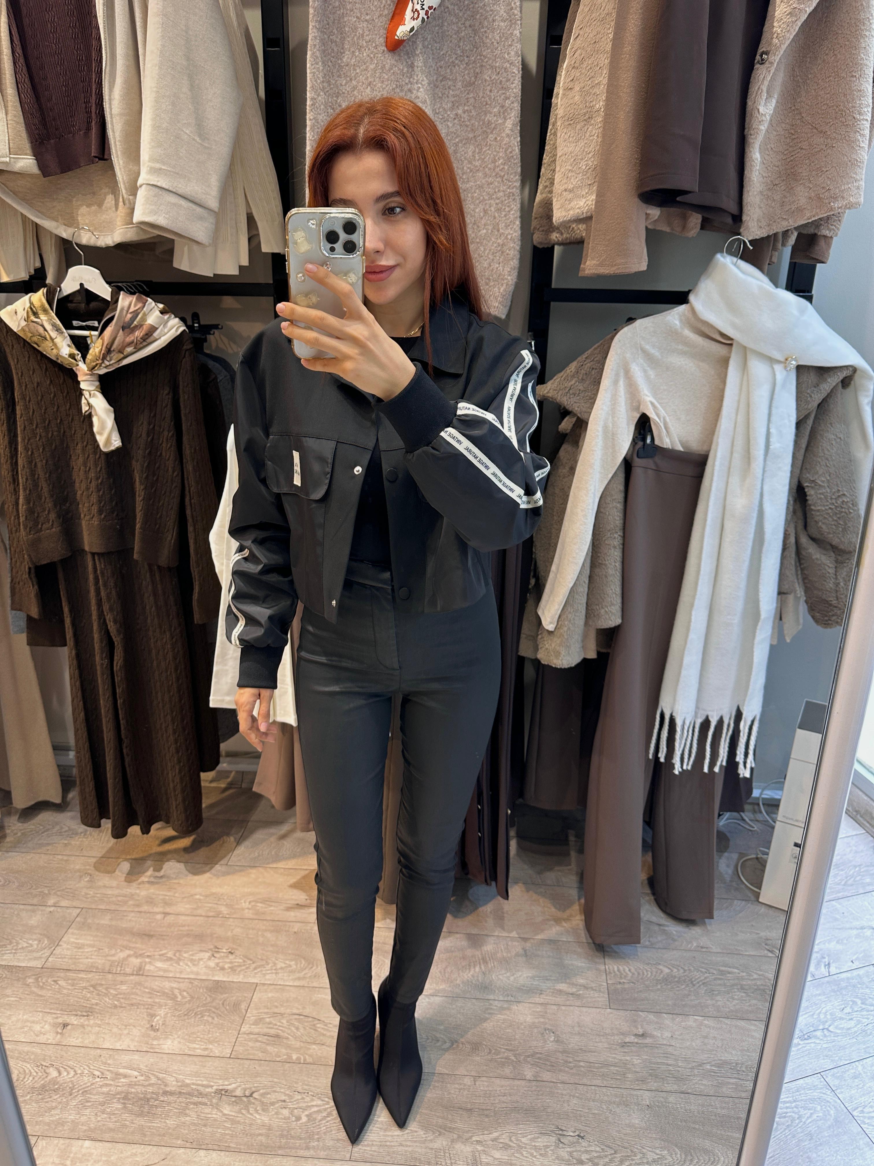 VİNTAGE NATURAL CEKET