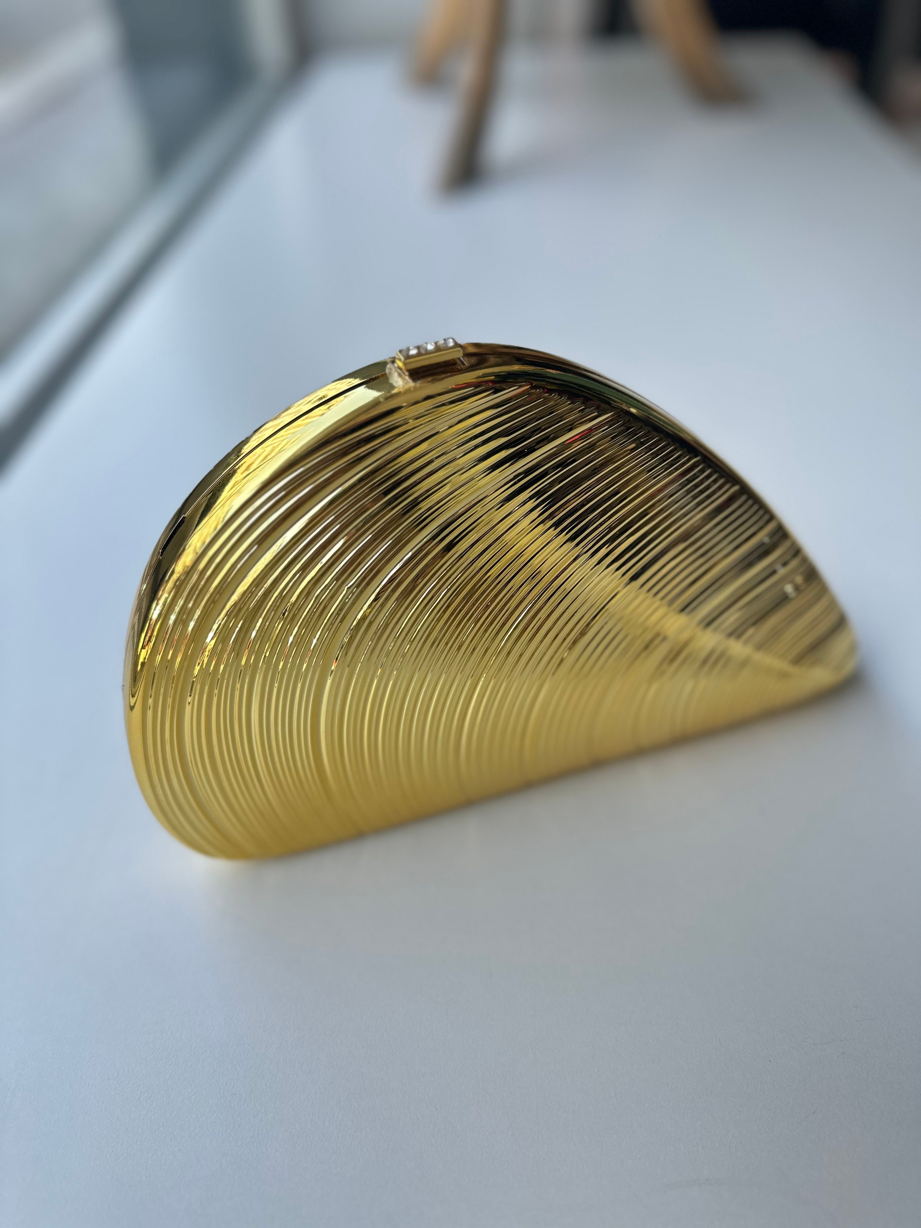 MİDYE ÇANTA GOLD