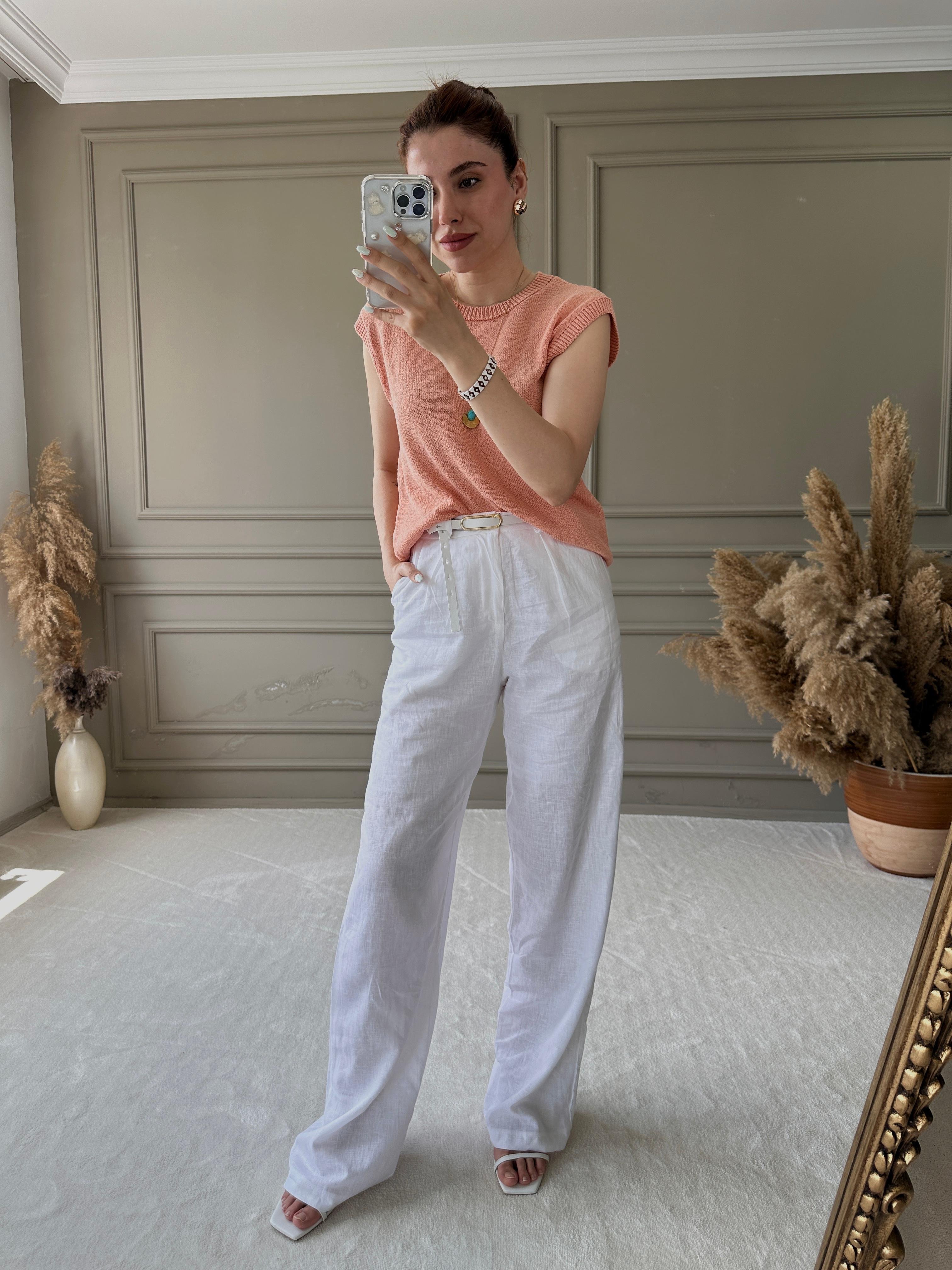 MARKA MODEL KETEN PANTOLON