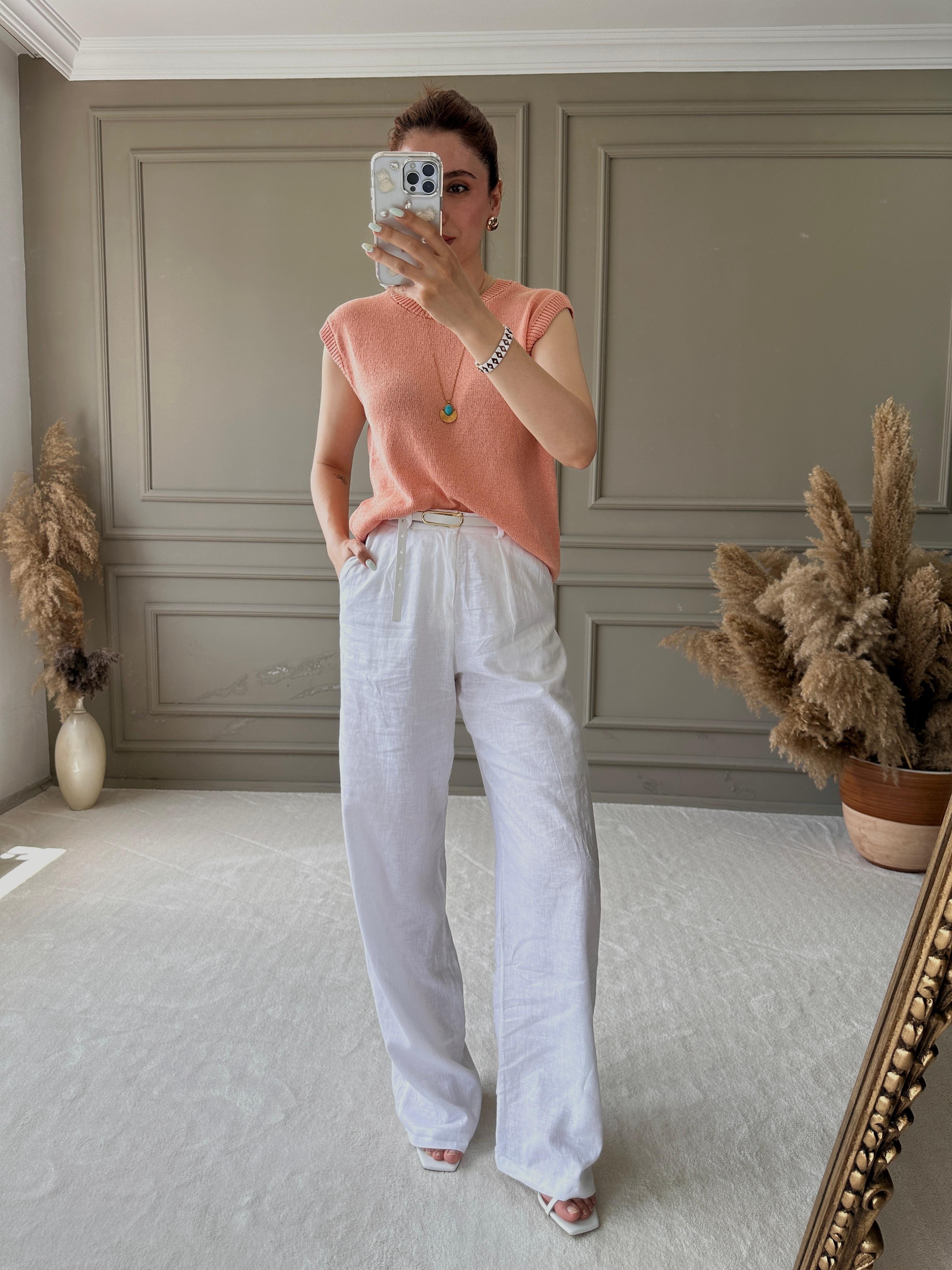 MARKA MODEL KETEN PANTOLON