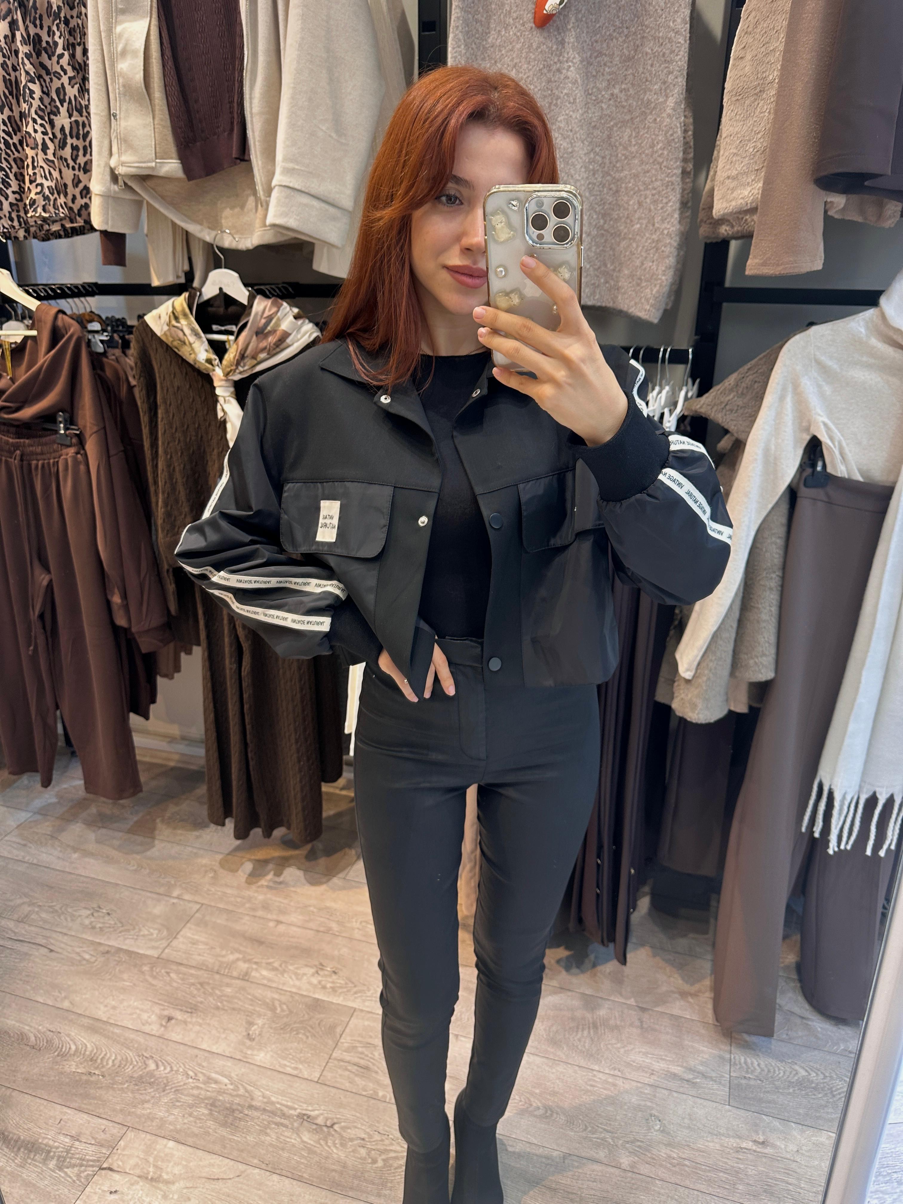 VİNTAGE NATURAL CEKET