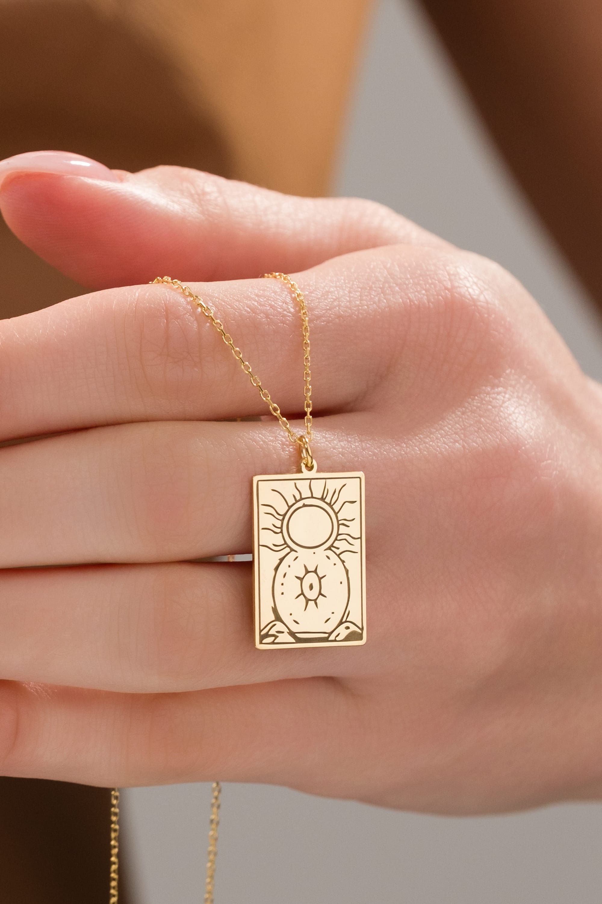 925 Ayar Gümüş Kişiye Özel Fotoğraflı Dikdörtgen Kolye 0 image