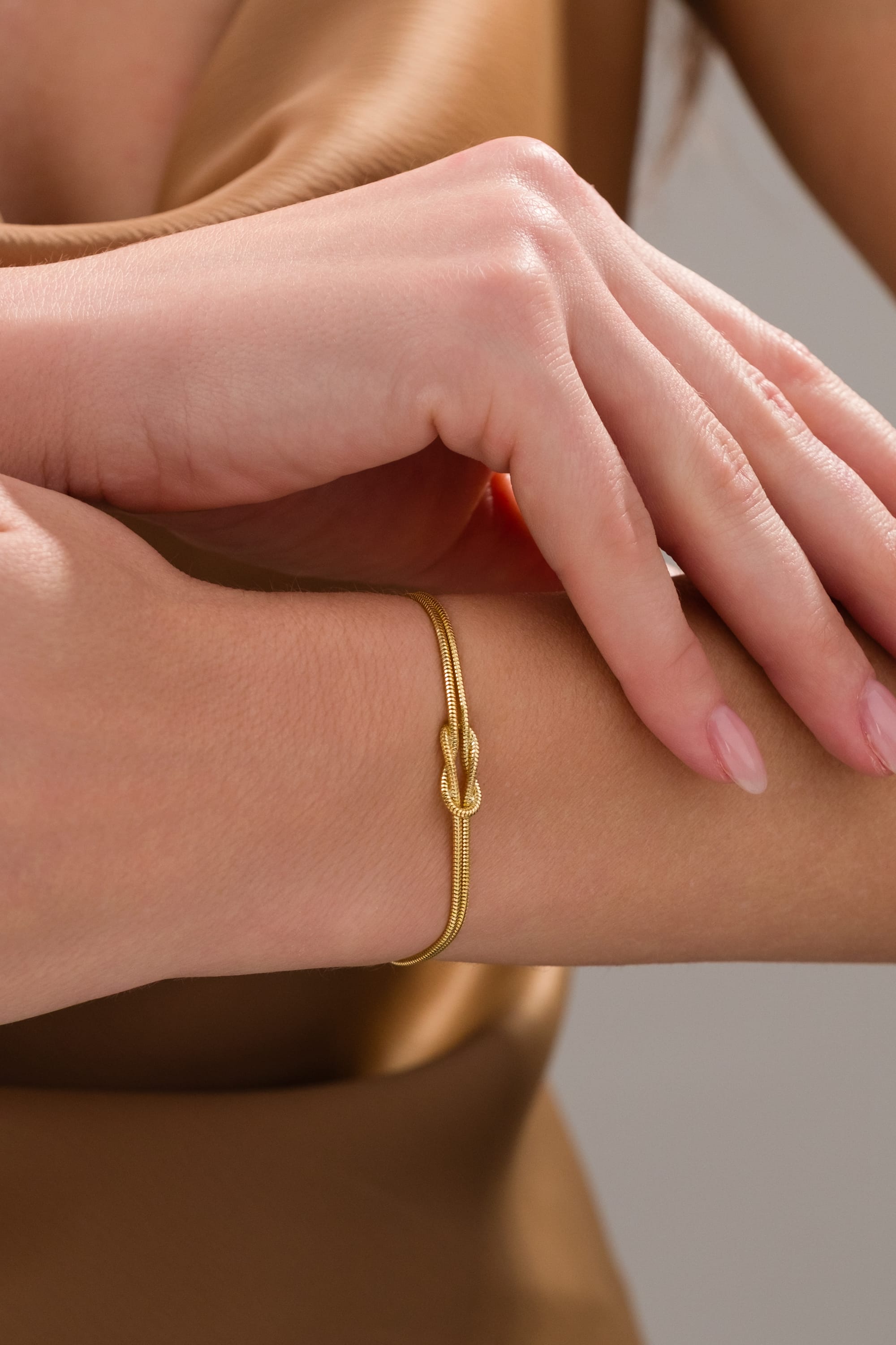 925 Ayar Gümüş Şans Düğümü Bileklik 0 image