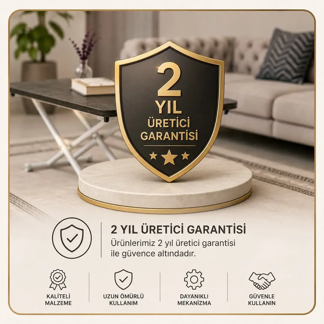 2 Yıl Üretici Garantisi